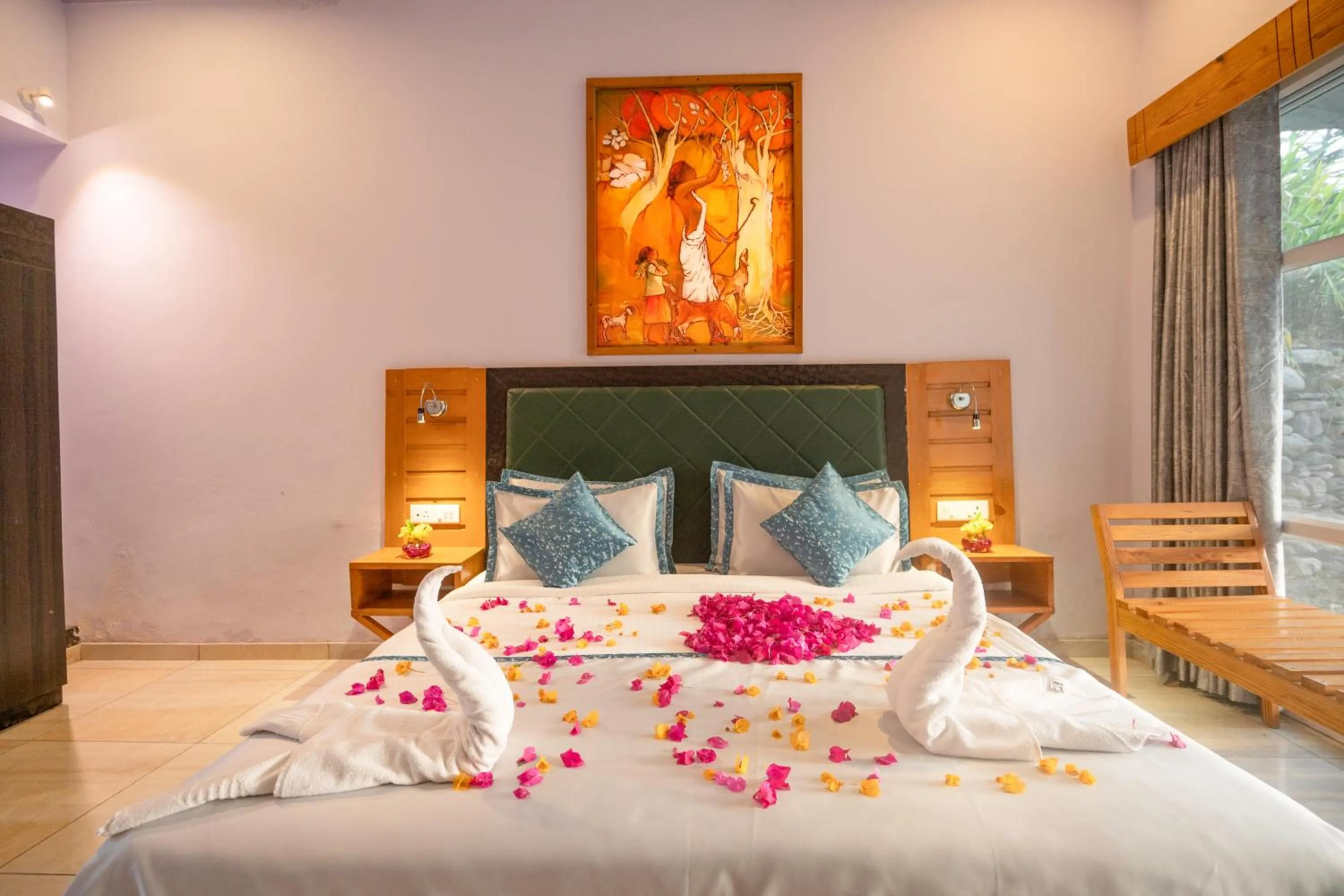 Bed in LaTigre Resort