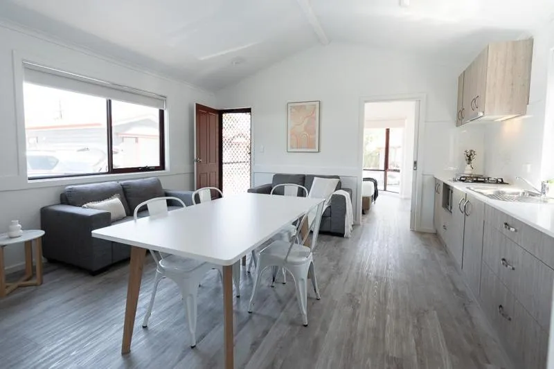 Dining area in Adelaide Caravan Park - Aspen Holiday Parks