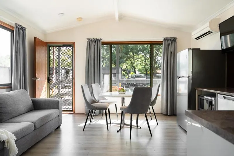 Living room in Adelaide Caravan Park - Aspen Holiday Parks