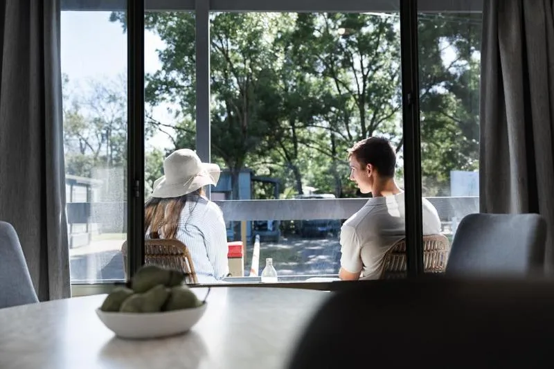 Patio in Adelaide Caravan Park - Aspen Holiday Parks