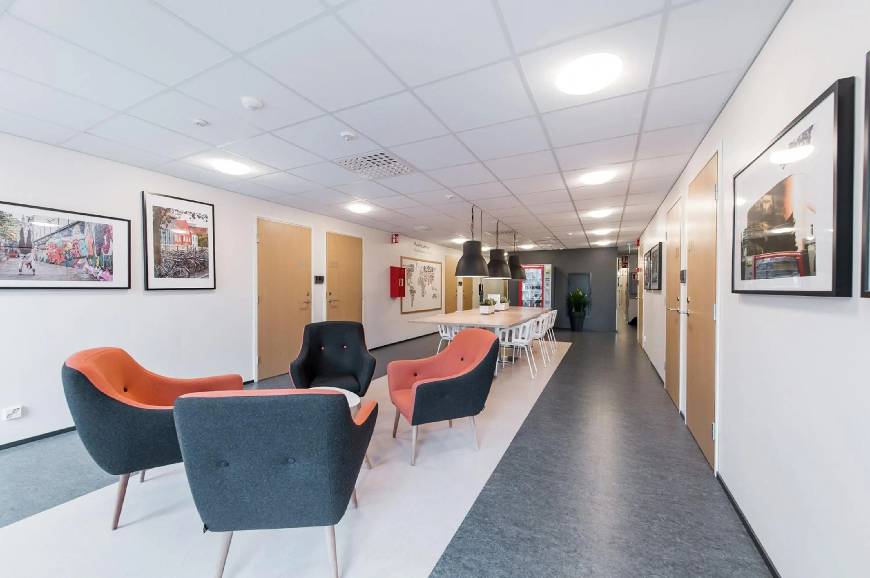 Lobby or reception in Forenom Aparthotel Espoo Leppävaara