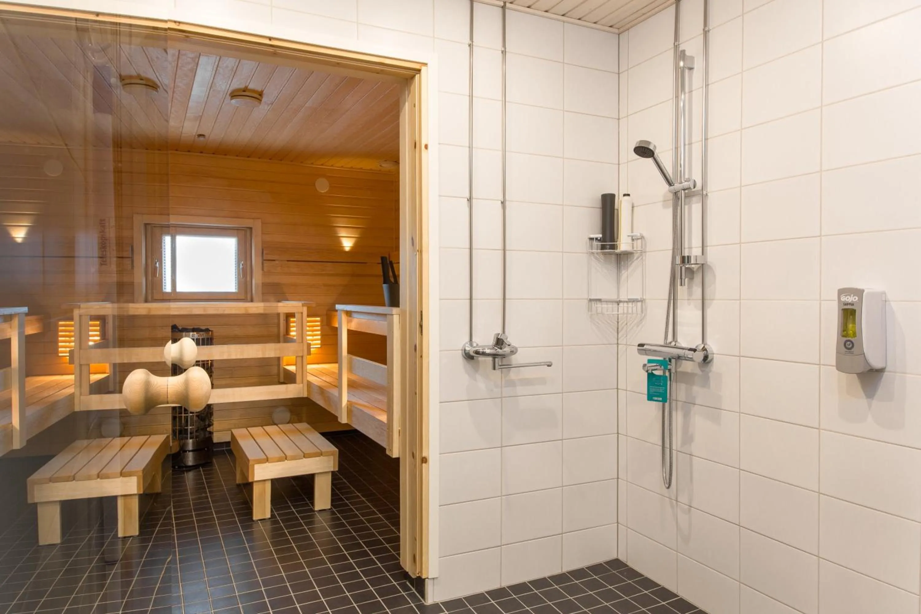 Bathroom in Forenom Aparthotel Espoo Leppävaara