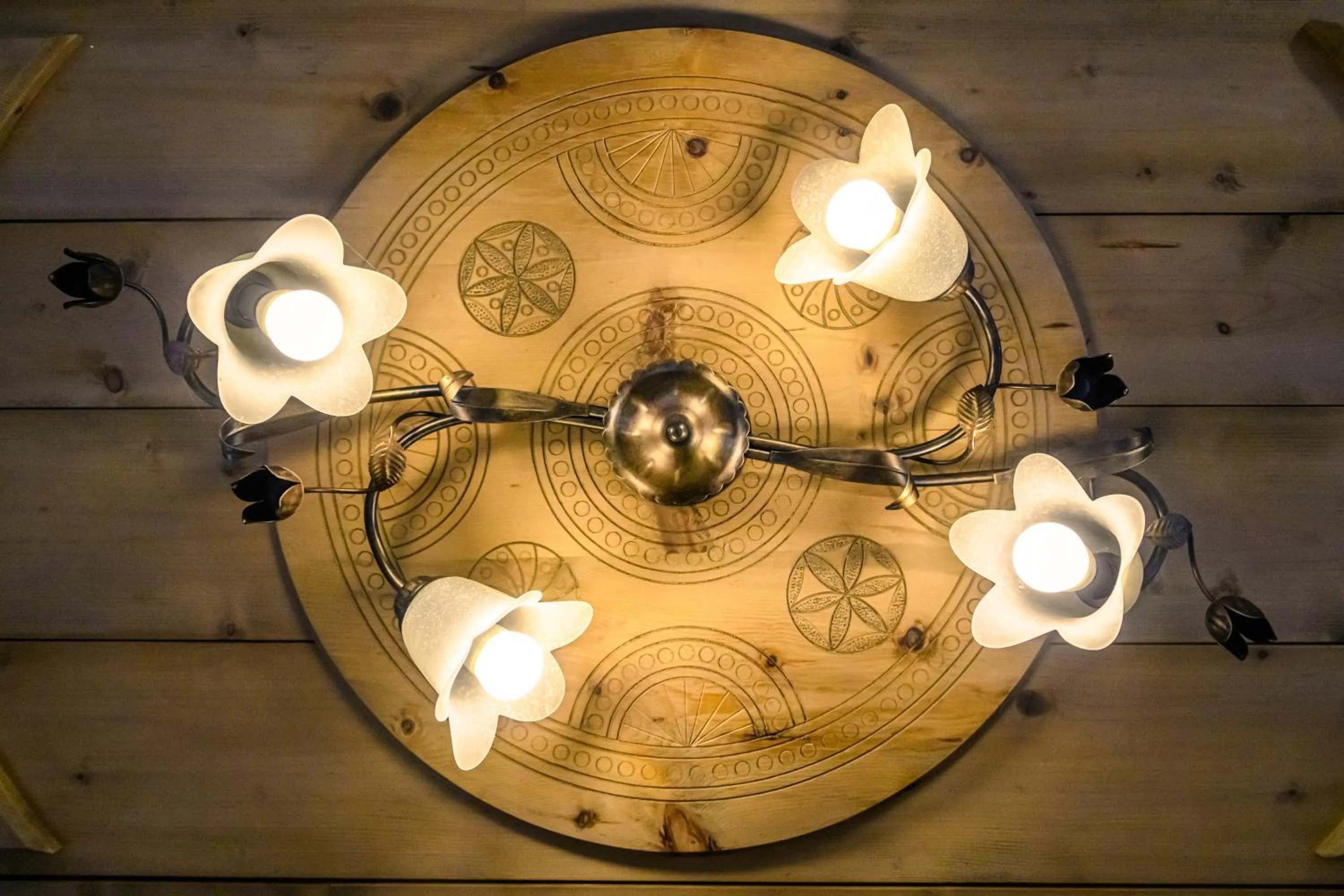 Decorative detail in Hotel Ambassador Bormio