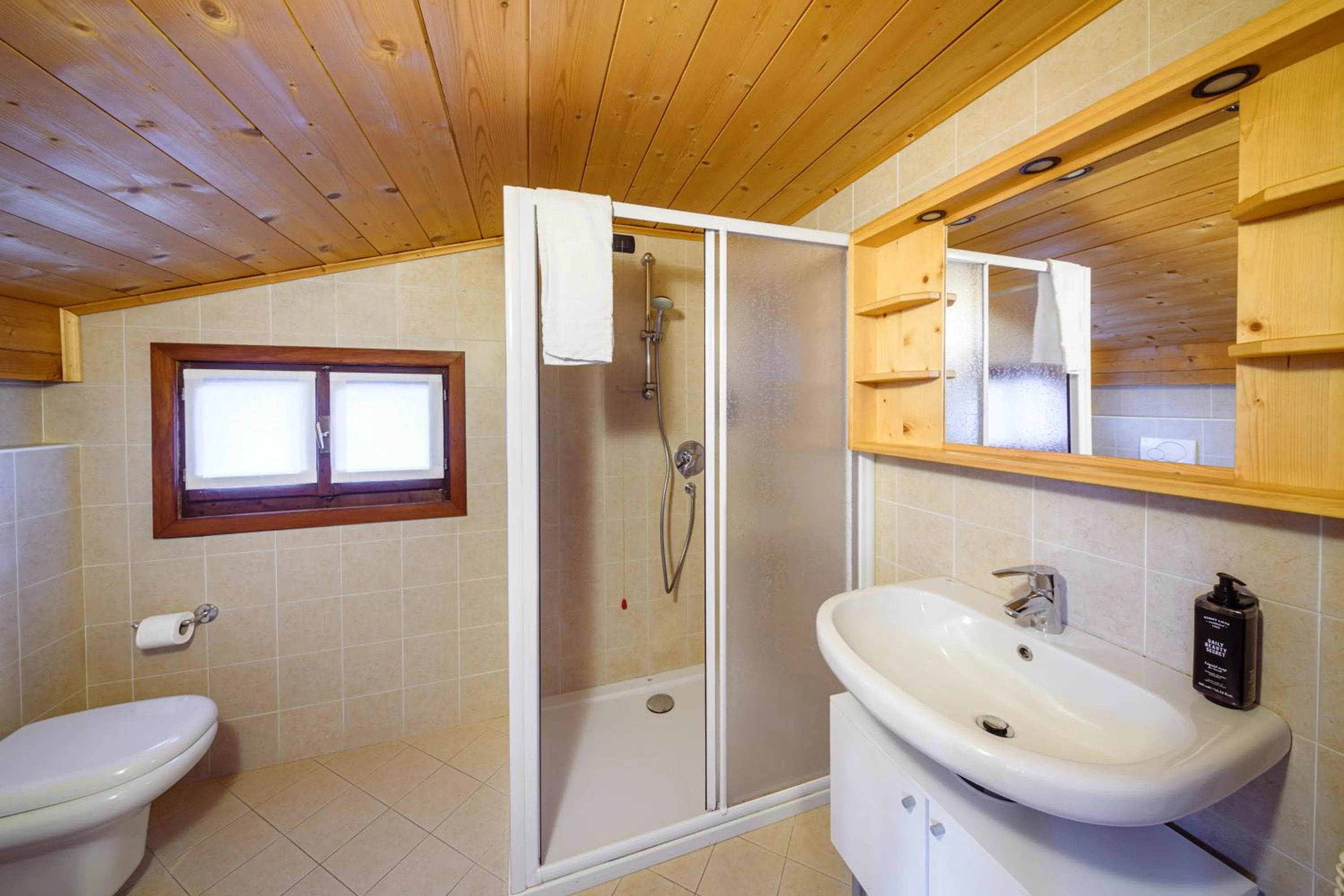 Shower in Hotel Ambassador Bormio