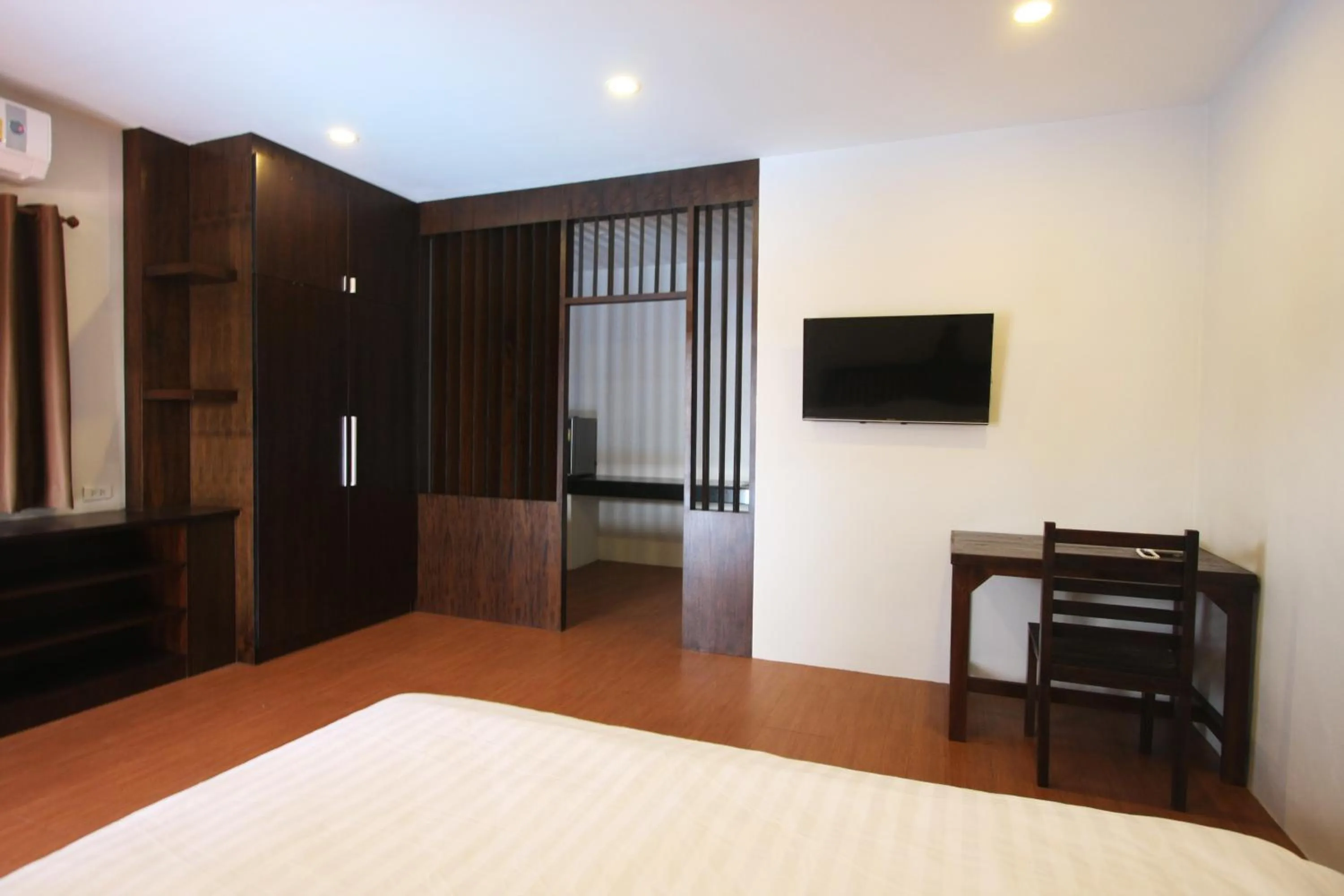 Decorative detail, Bed in Rongsang Resort