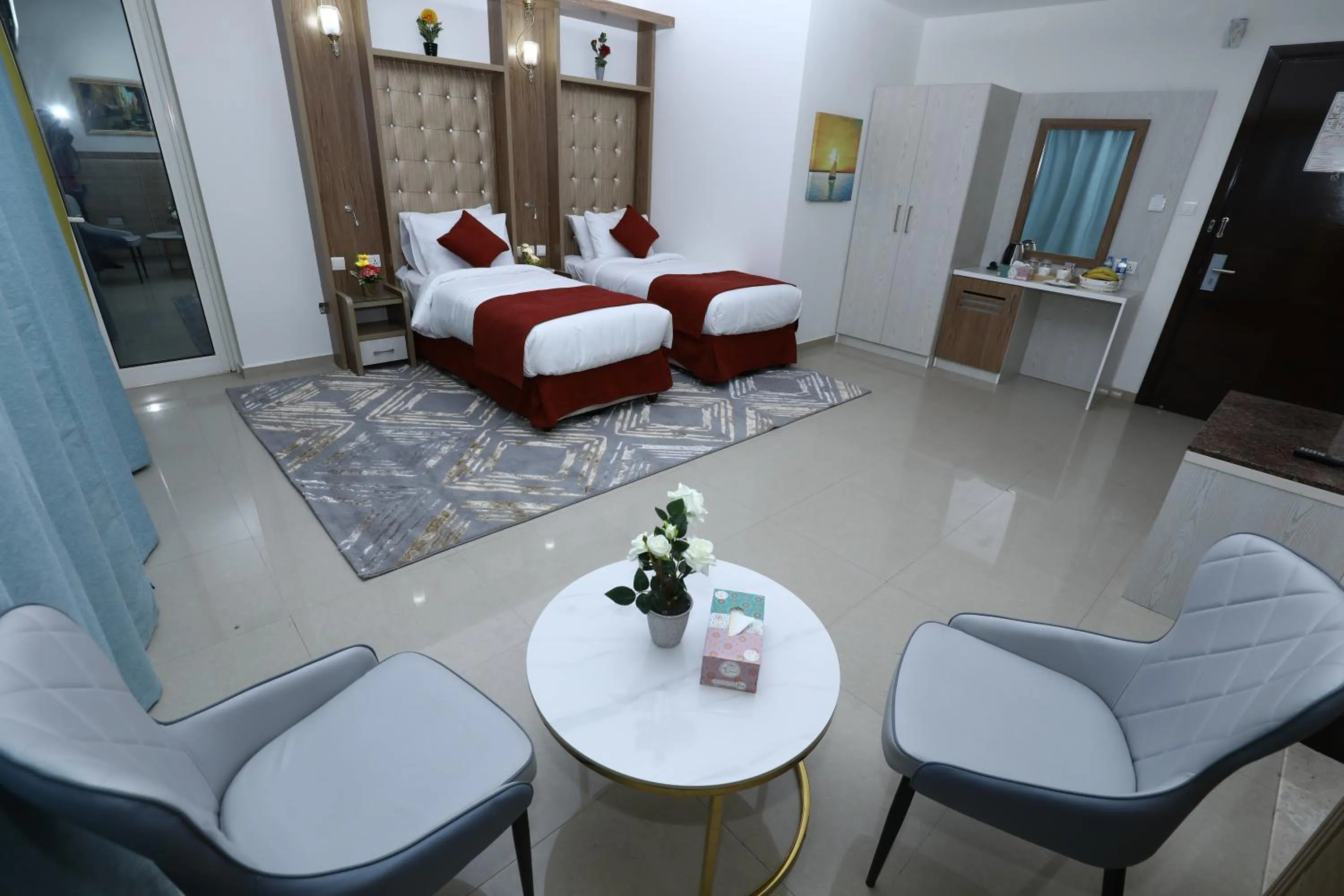 Bed in Naif Fort Hotel