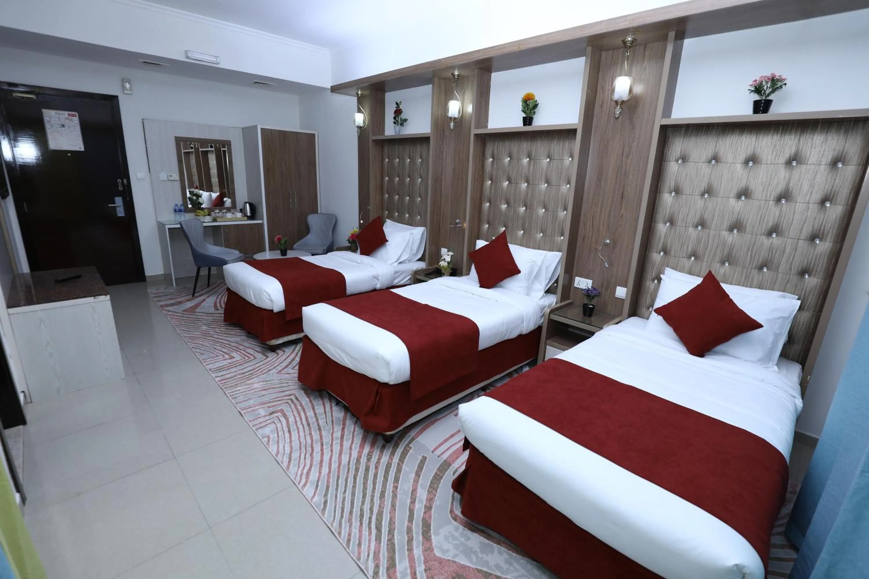 Bed in Naif Fort Hotel