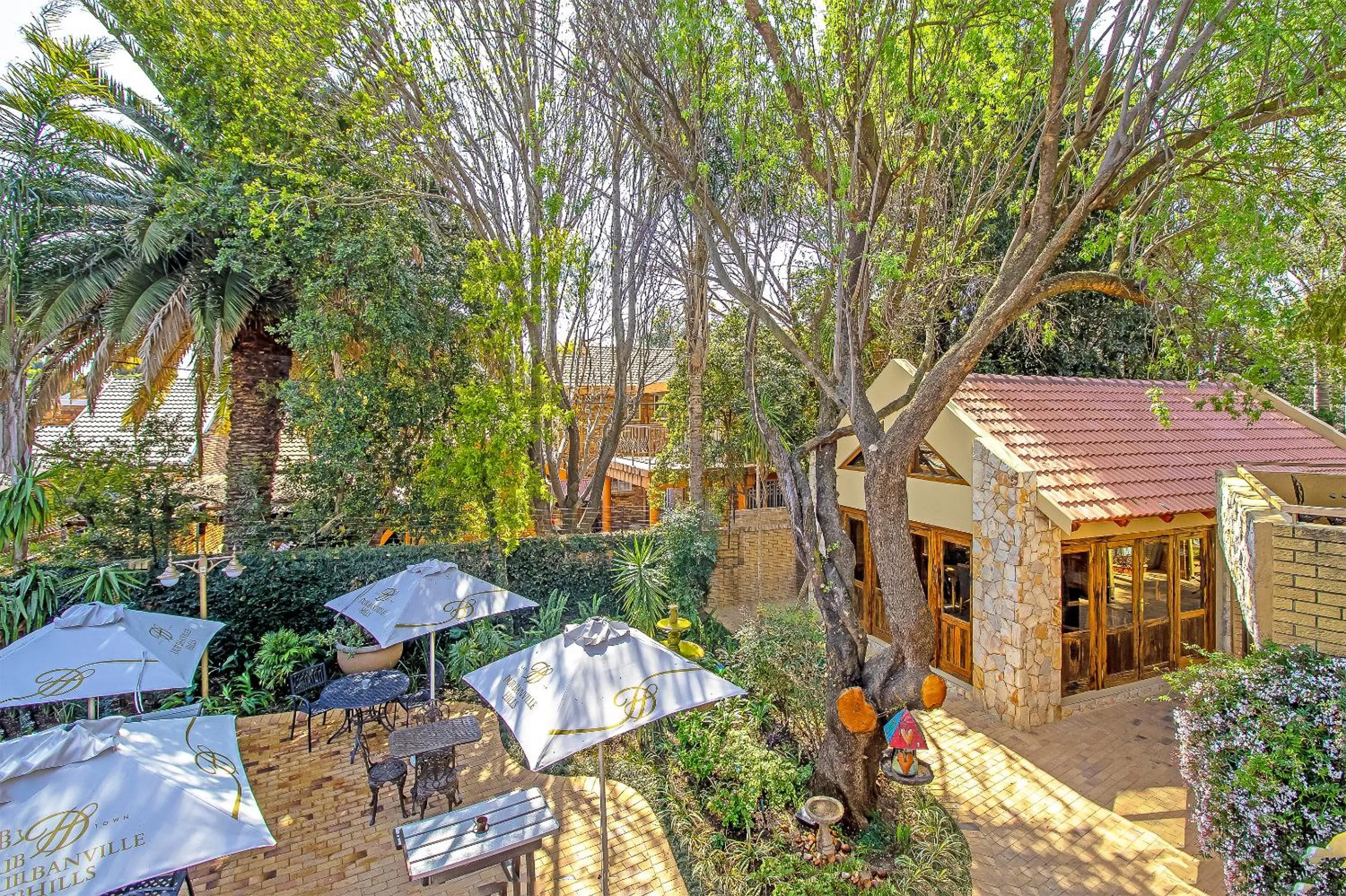 Garden view in Sunward Park Guest House & Conference Center