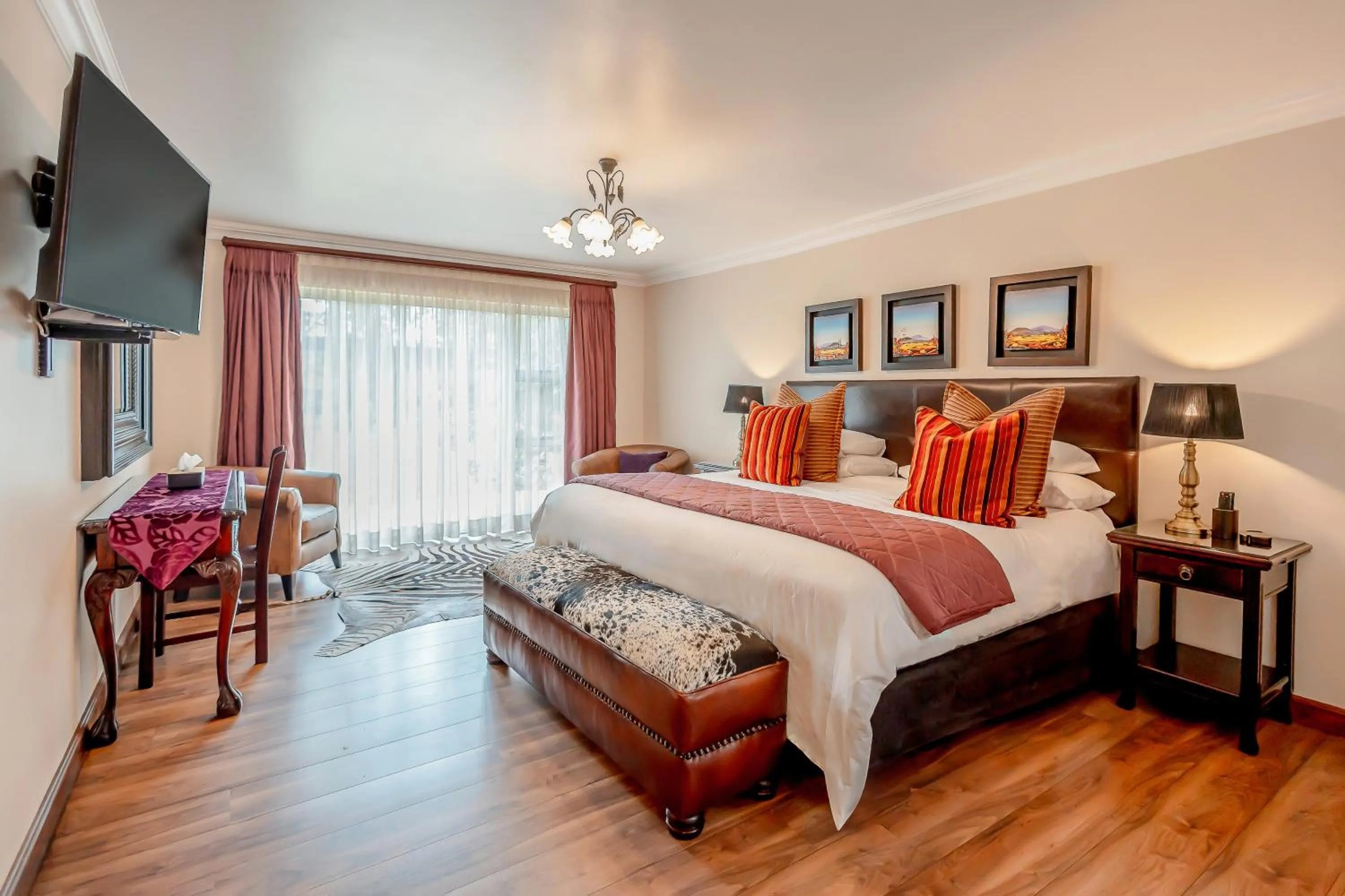 Bed in Sunward Park Guest House & Conference Center