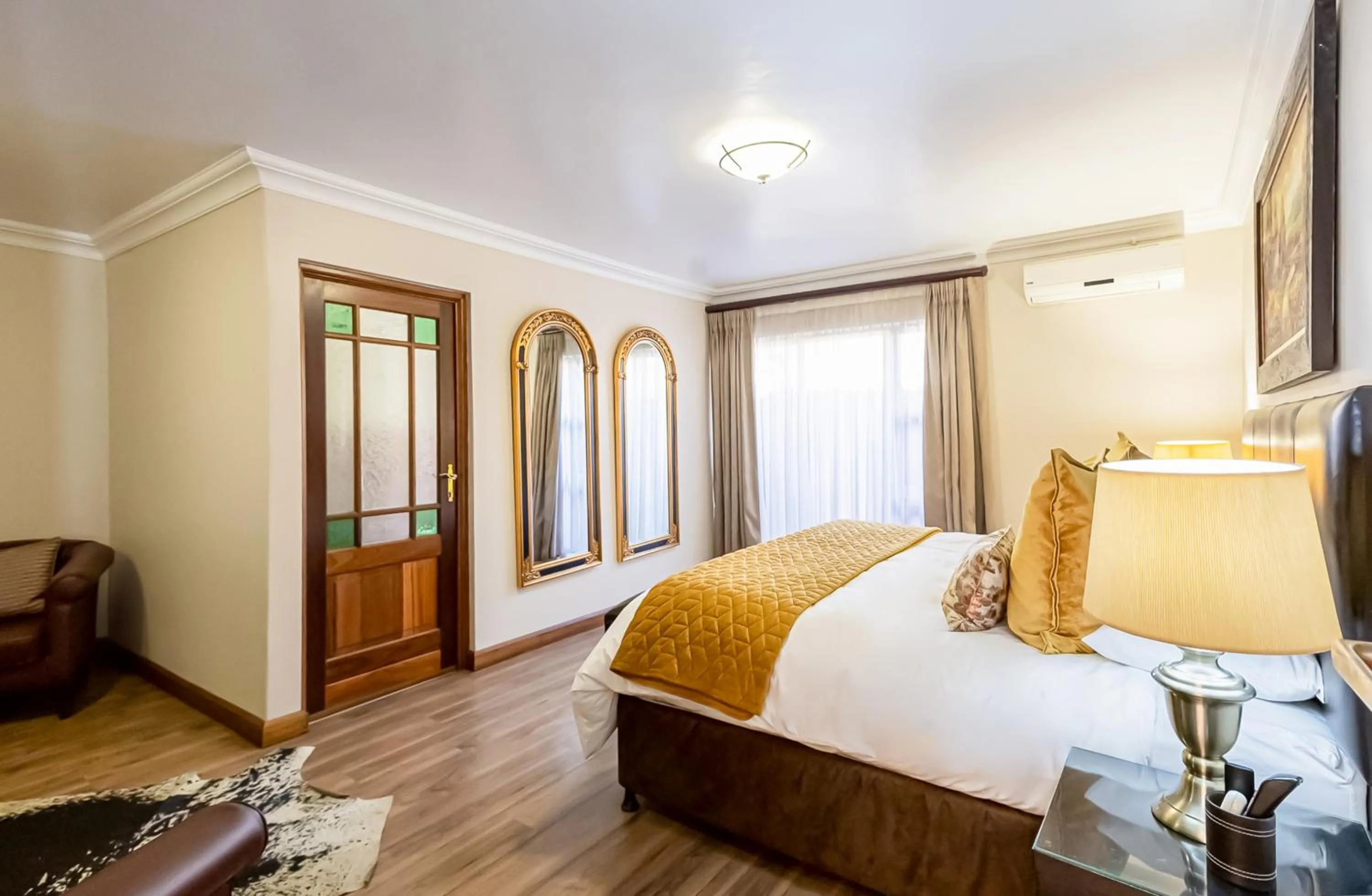 Bed in Sunward Park Guest House & Conference Center