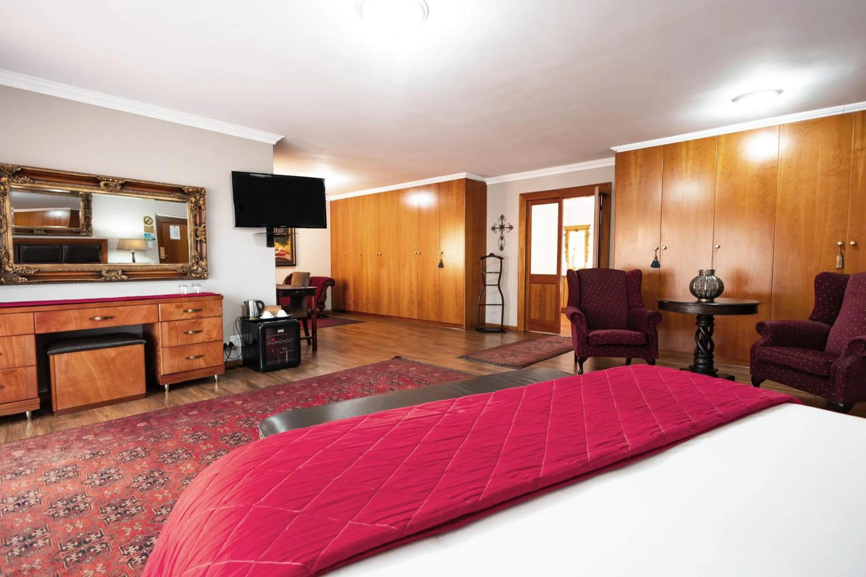 Bed in Sunward Park Guest House & Conference Center