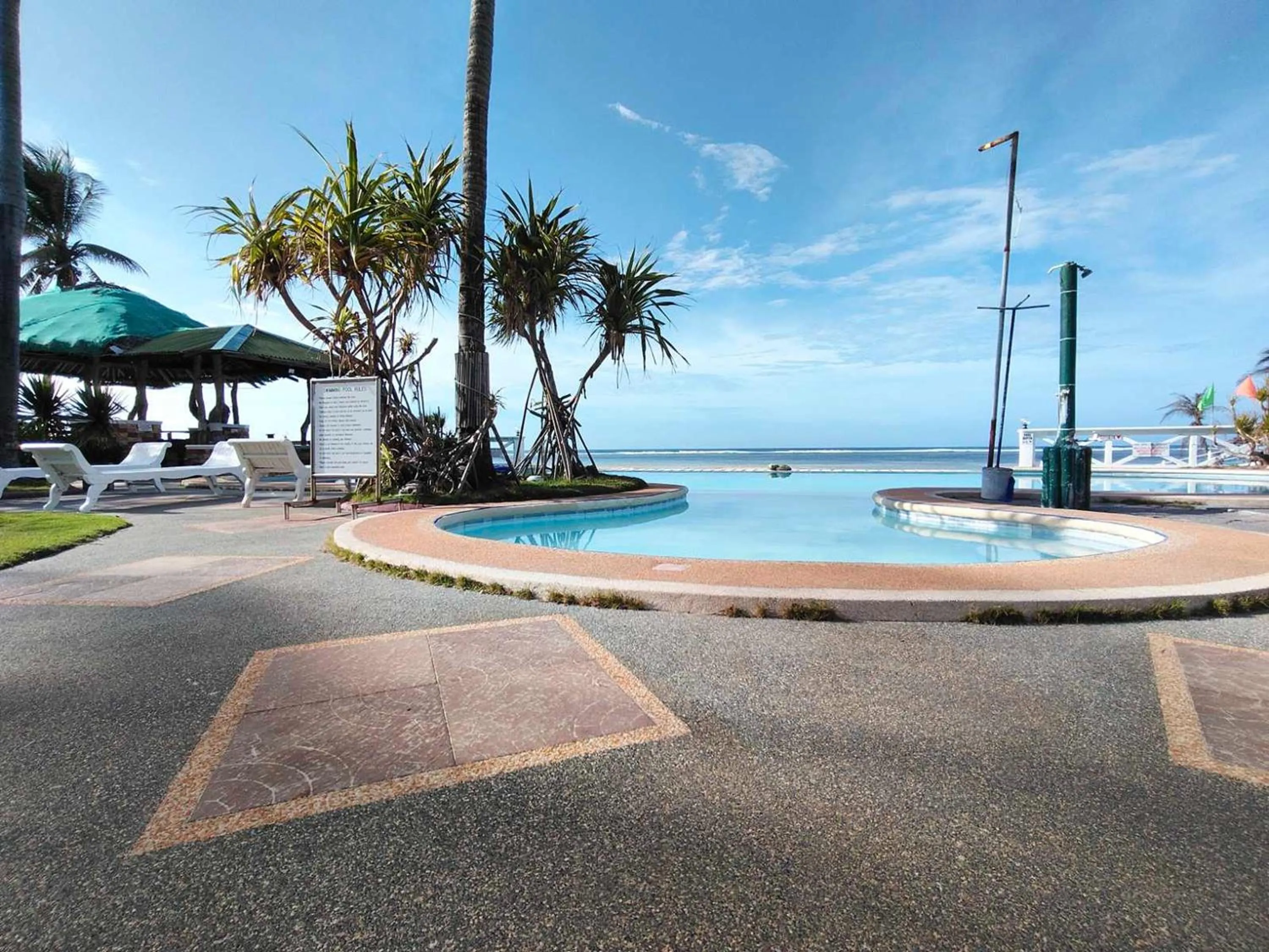 Swimming pool in Punta Riviera Resort Bolinao