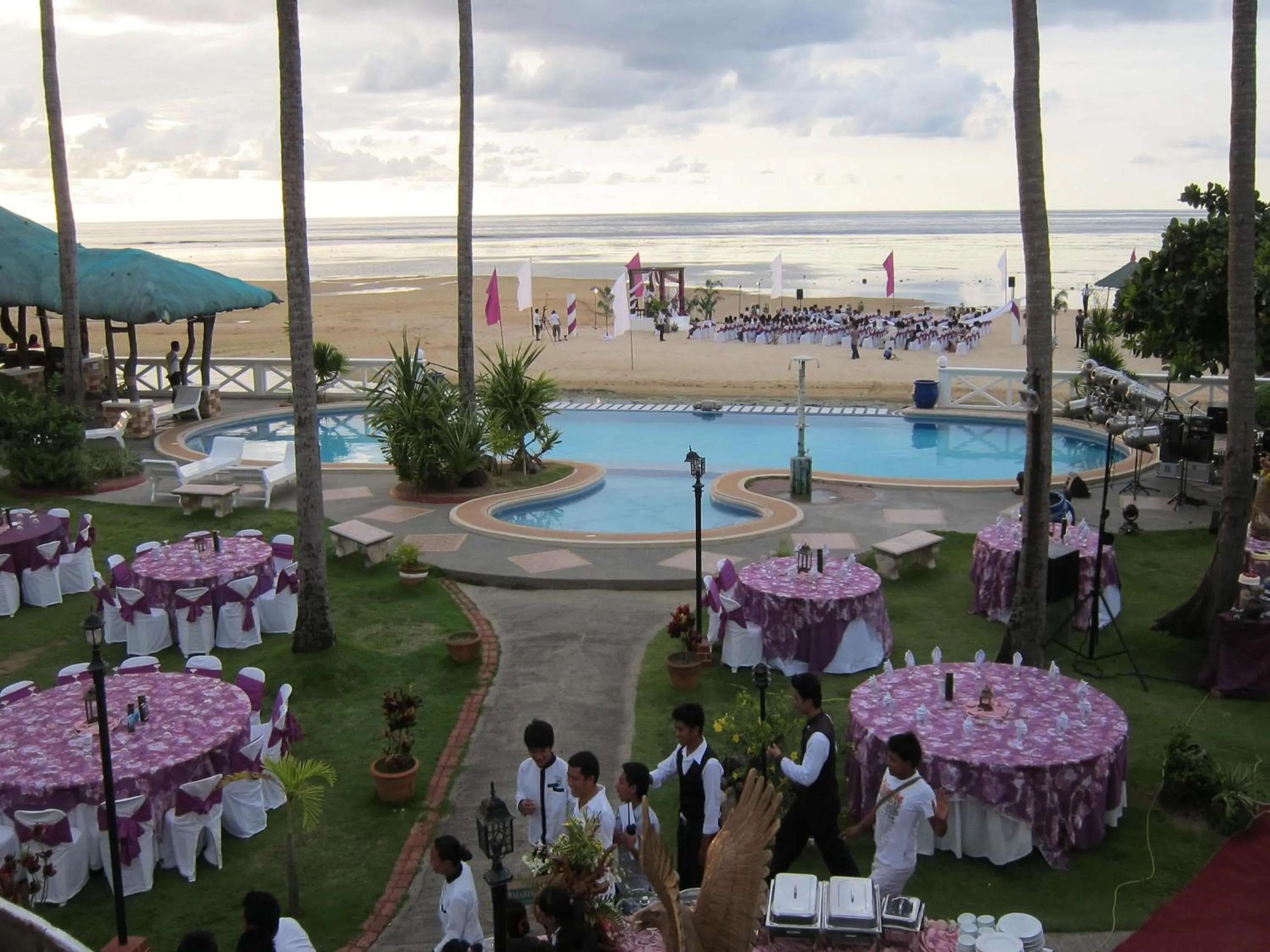 Swimming pool in Punta Riviera Resort Bolinao