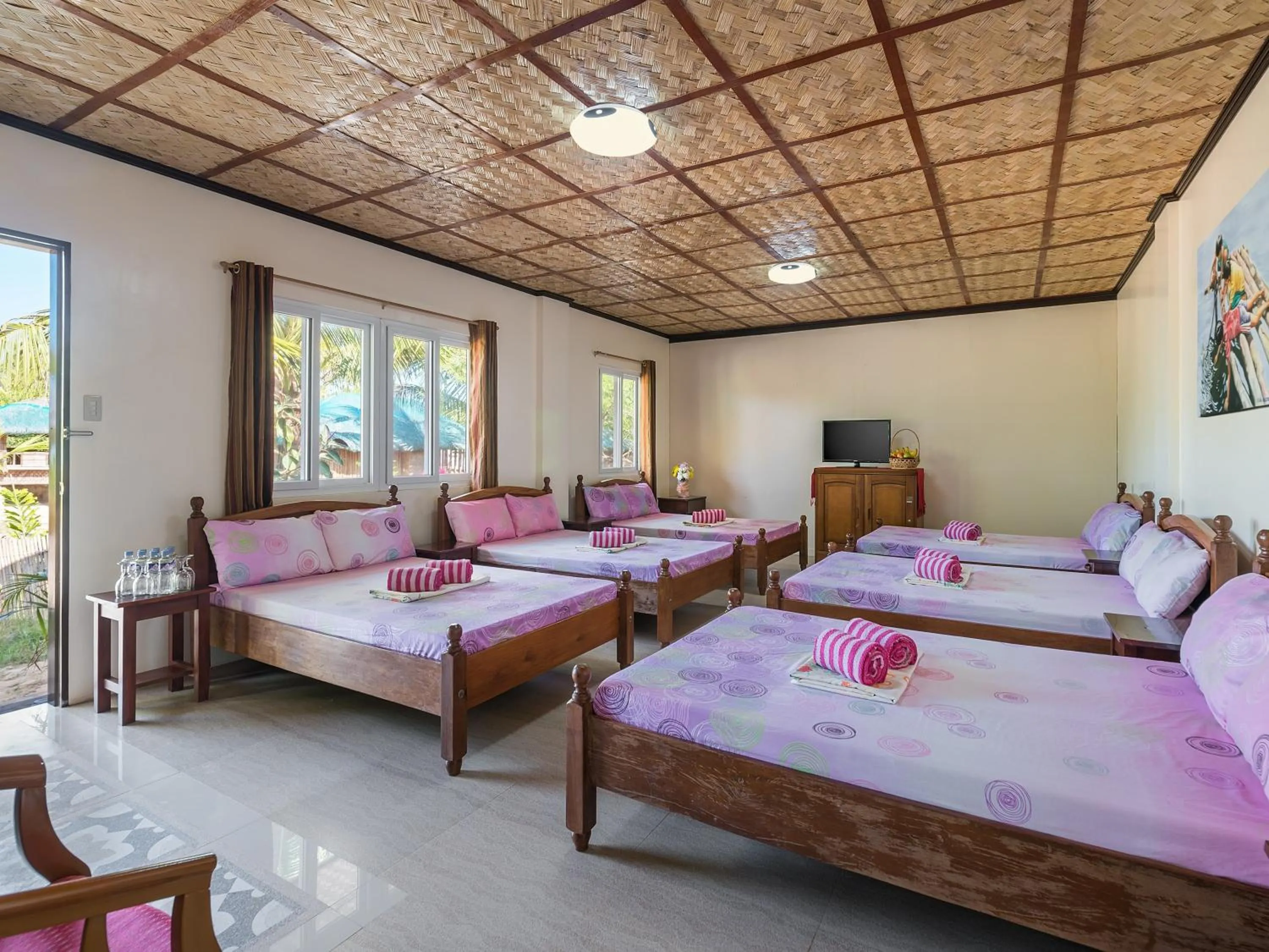 Bed in Punta Riviera Resort Bolinao