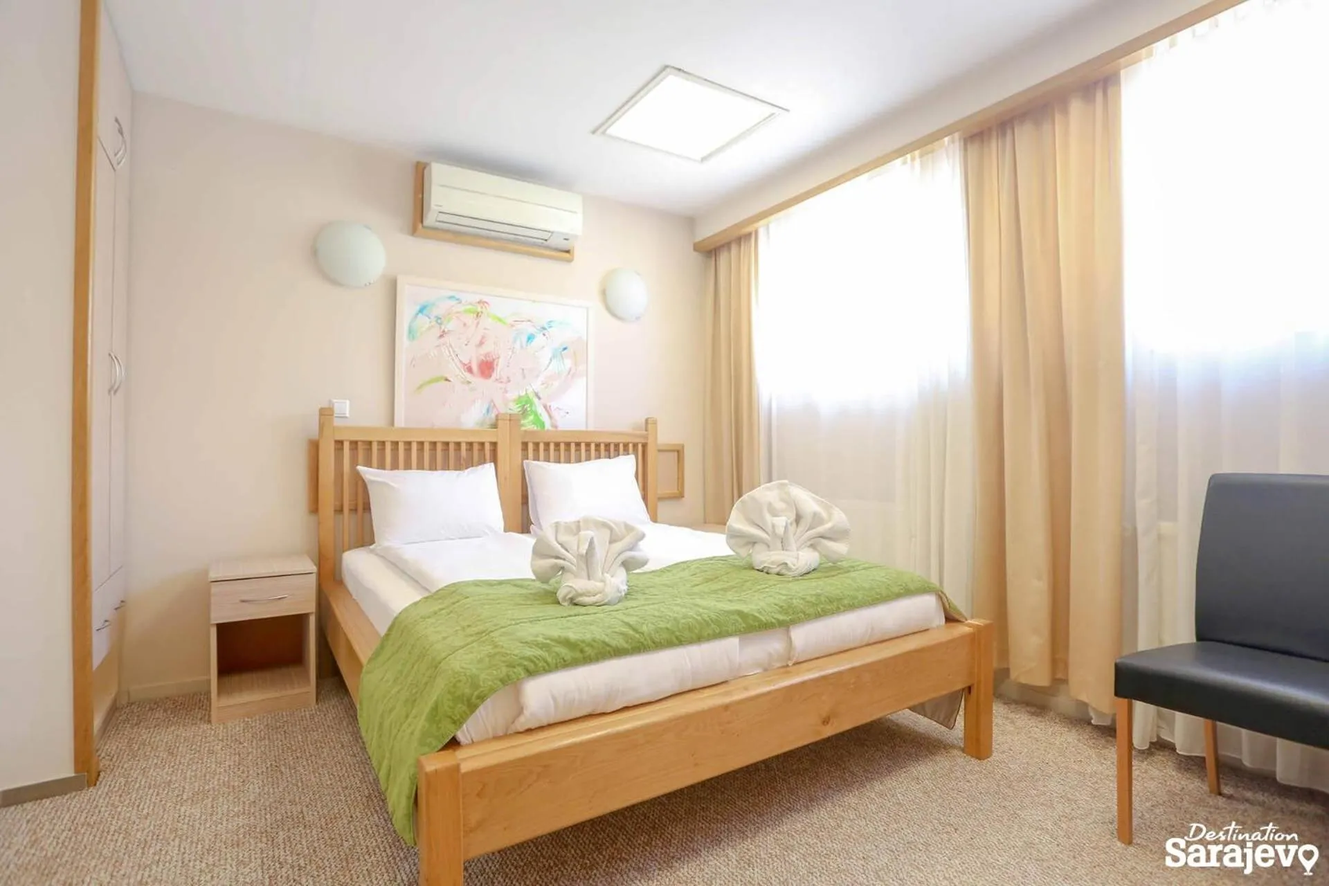 Photo of the whole room, Bed in Residence Prime Luxury