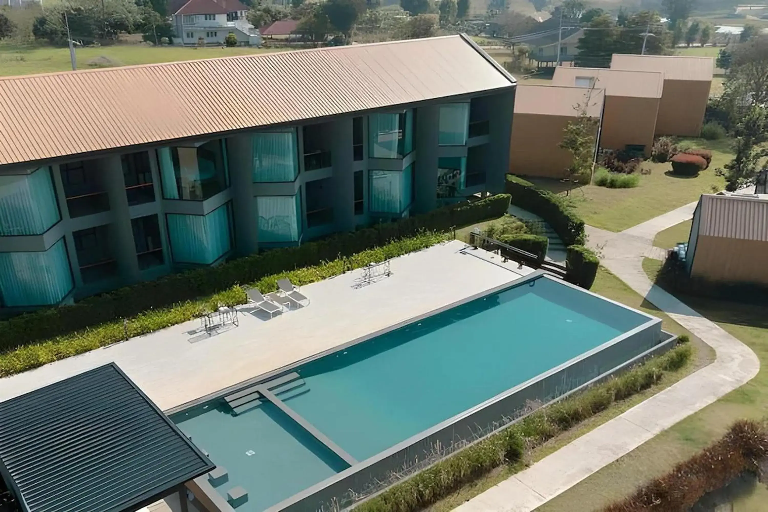 Swimming pool in The Posh Khao Kho Swimming pool in The Posh Khao Kho