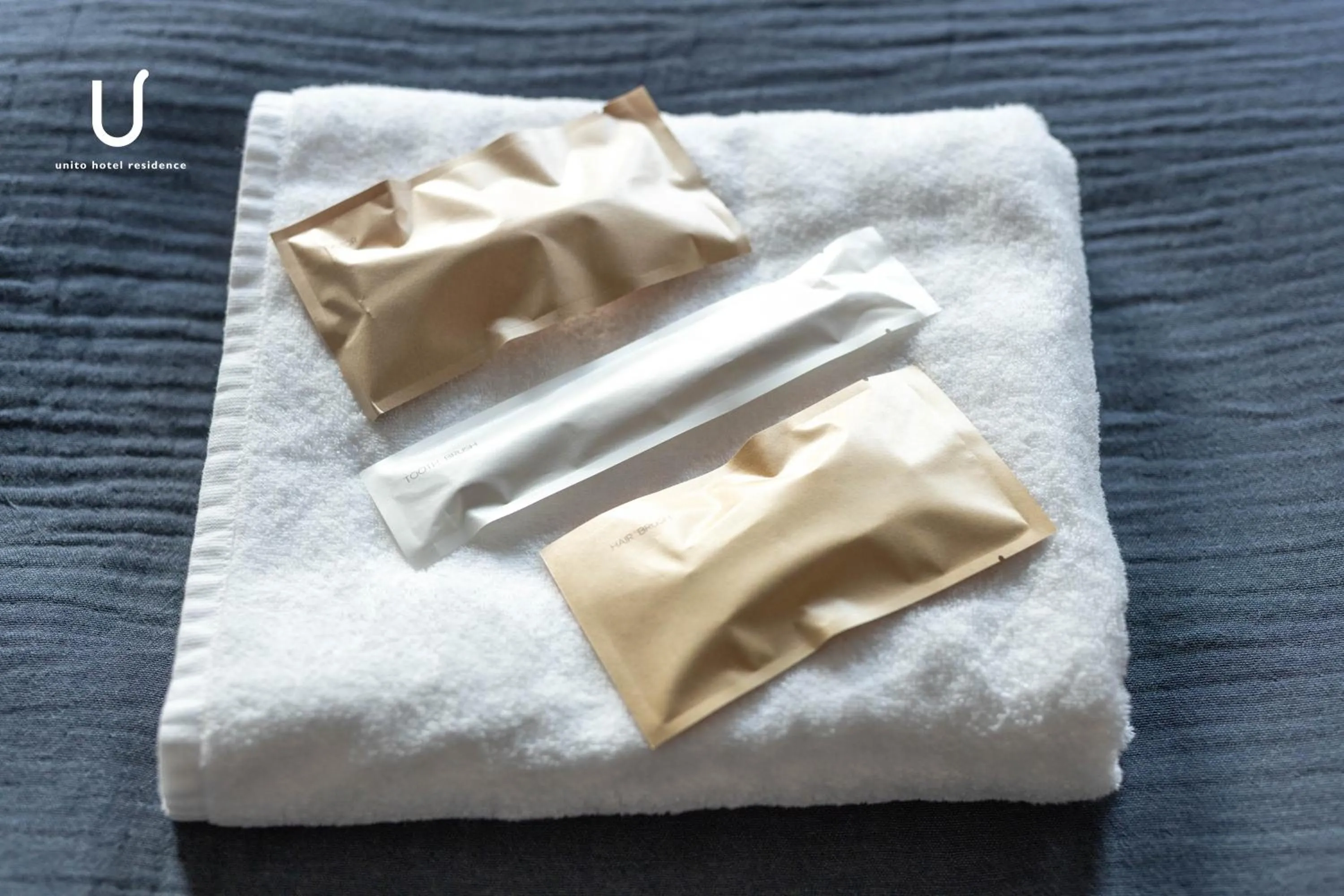 towels in unito hotel residence Kyoto Station North