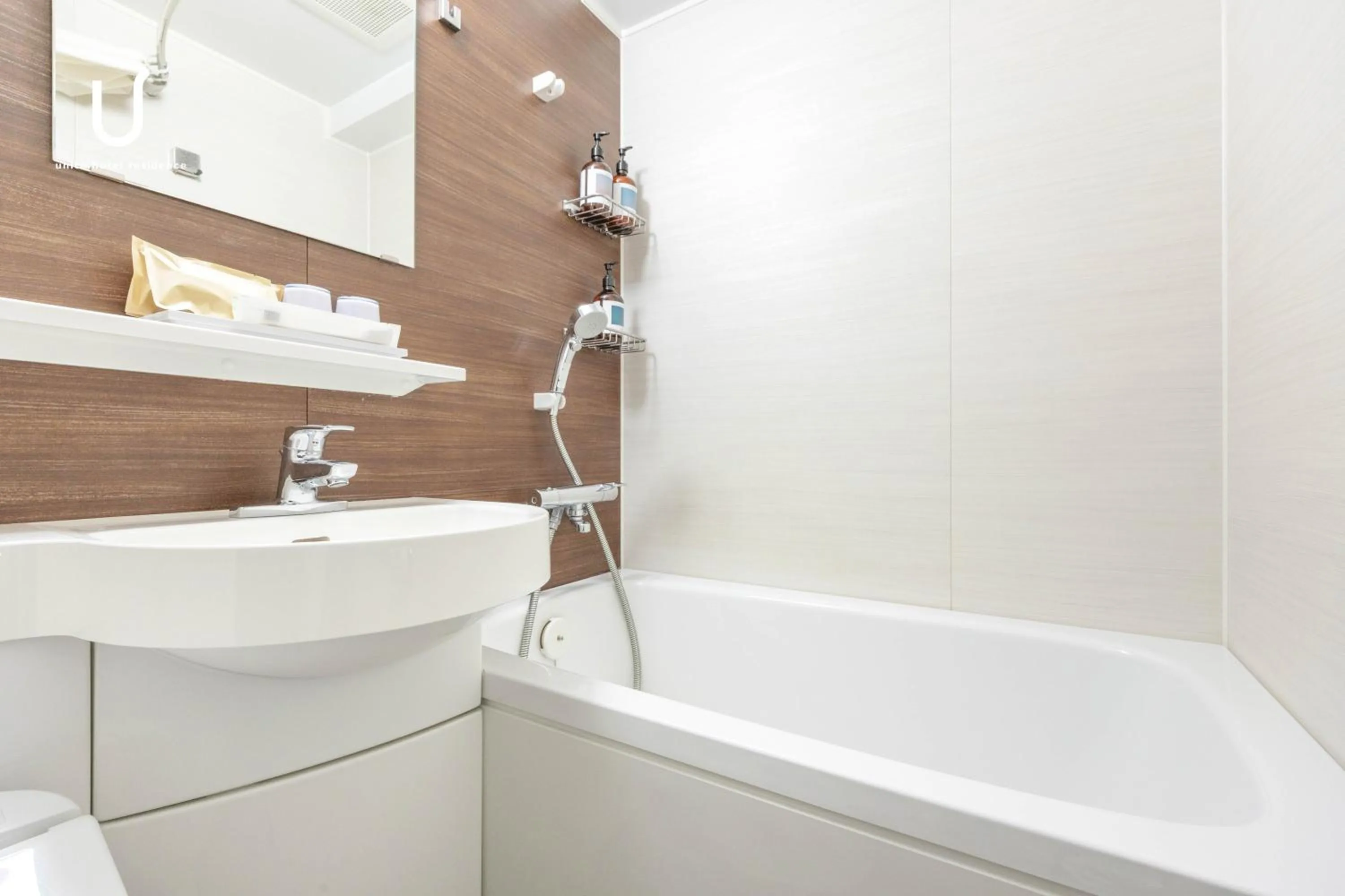 Shower in unito hotel residence Kyoto Station North