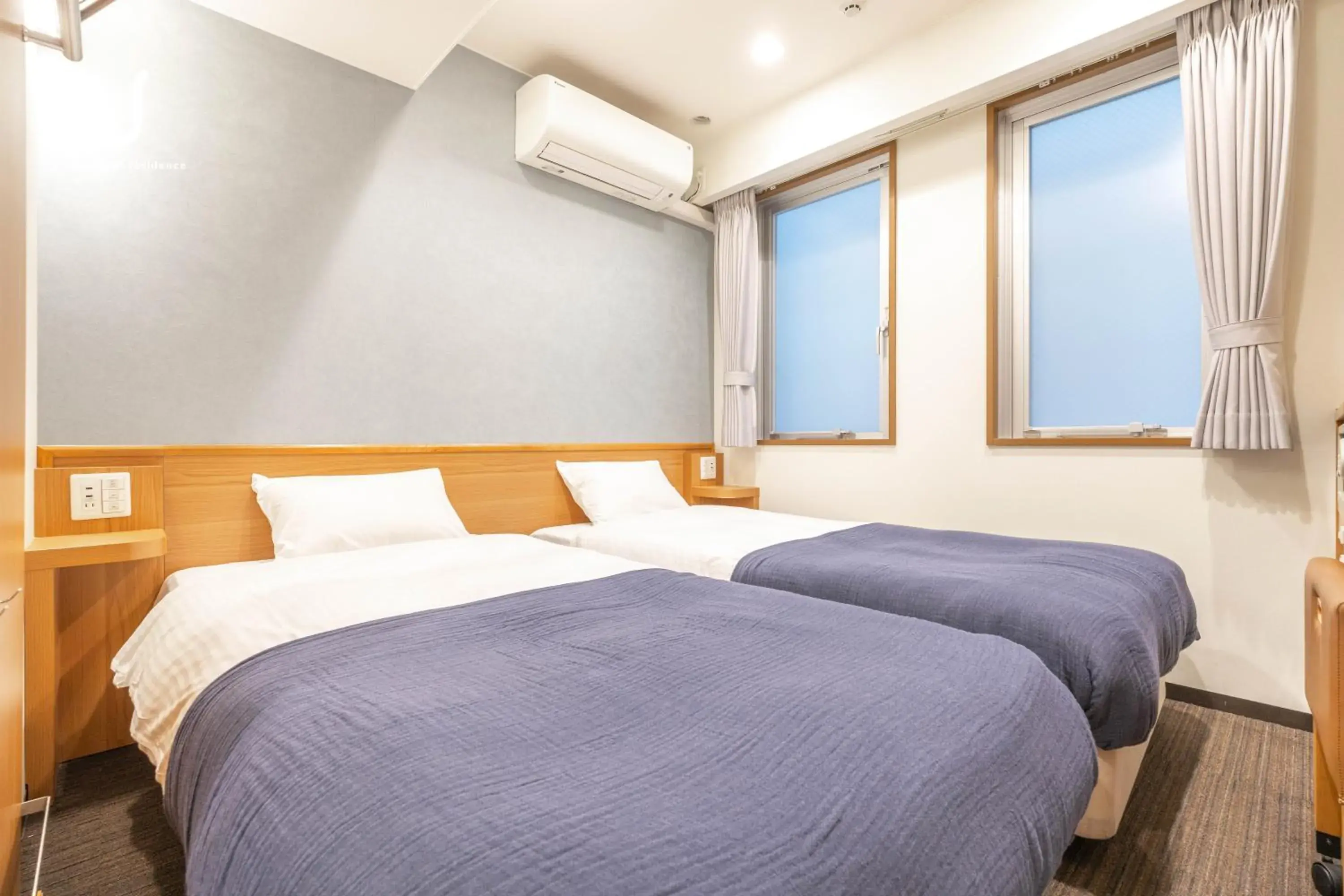 Twin Room in unito hotel residence Kyoto Station North Twin Room in unito hotel residence Kyoto Station North
