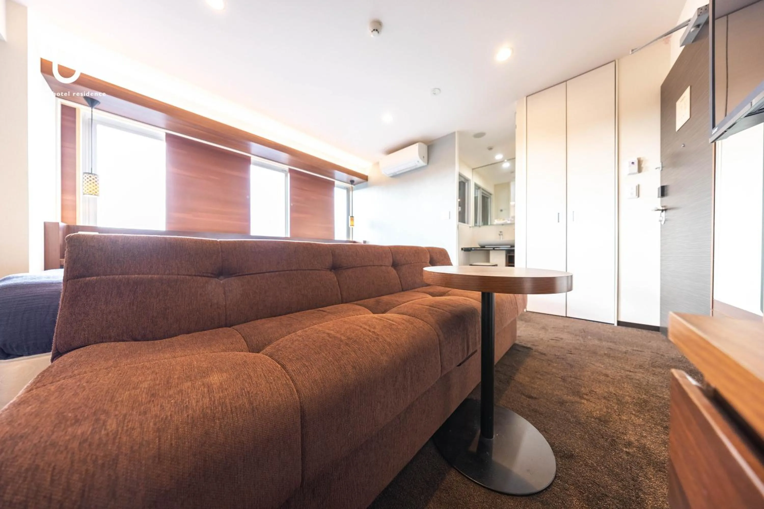 Photo of the whole room in unito hotel residence Kyoto Station North