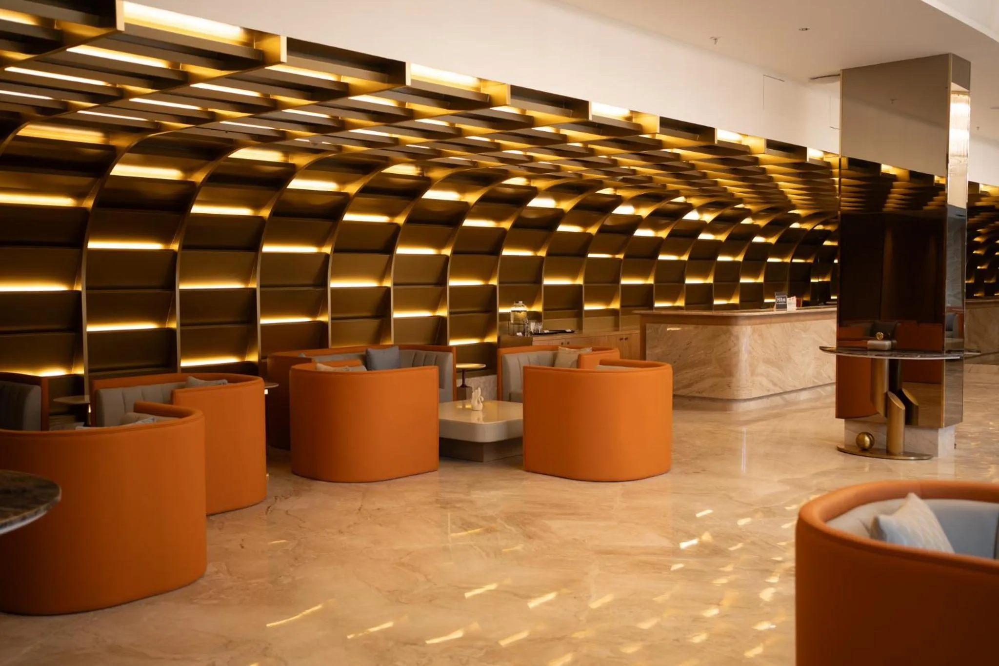 Lobby or reception in Hilton Garden Inn Bengaluru Whitefield