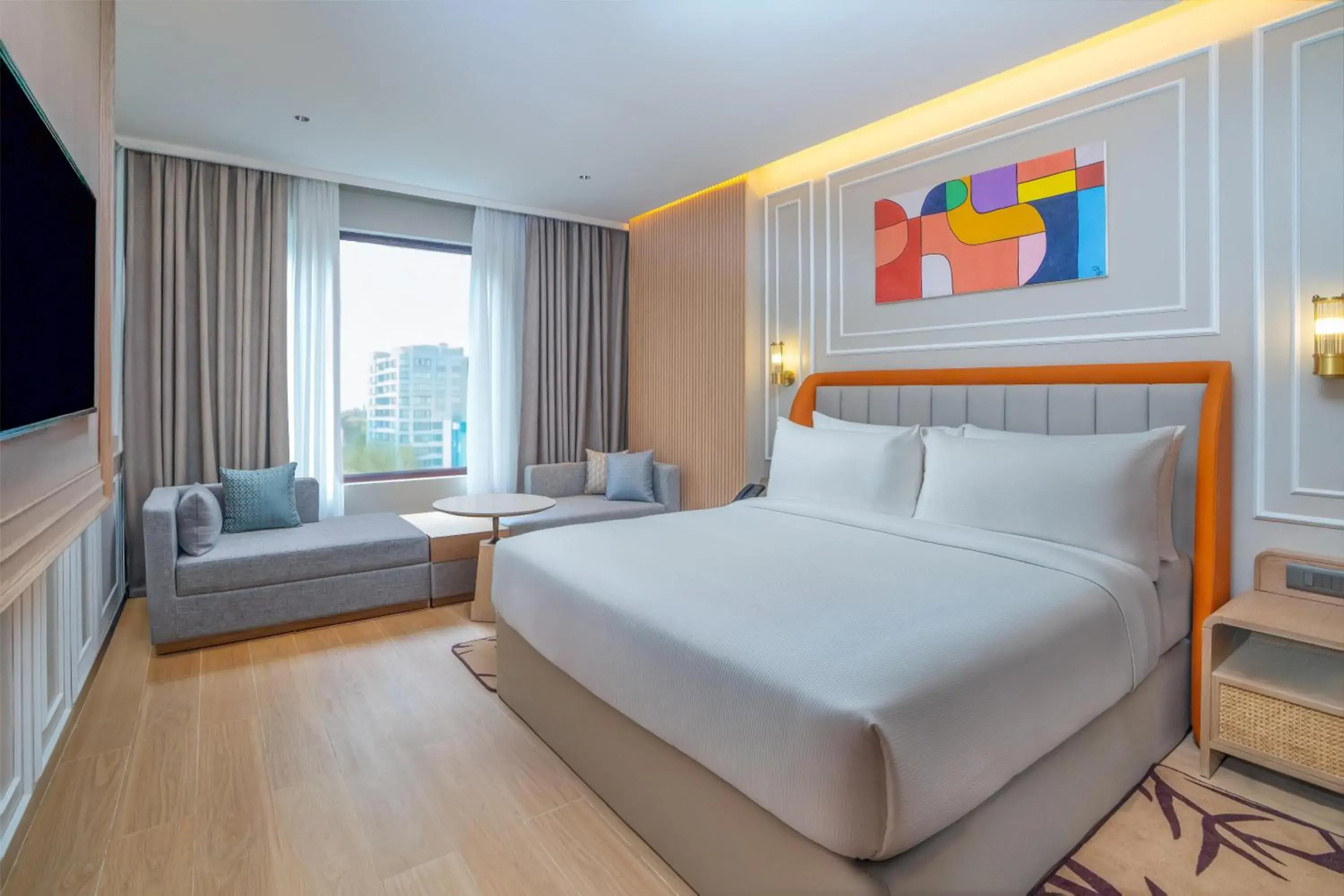 Deluxe King Room in Hilton Garden Inn Bengaluru Whitefield Deluxe King Room in Hilton Garden Inn Bengaluru Whitefield