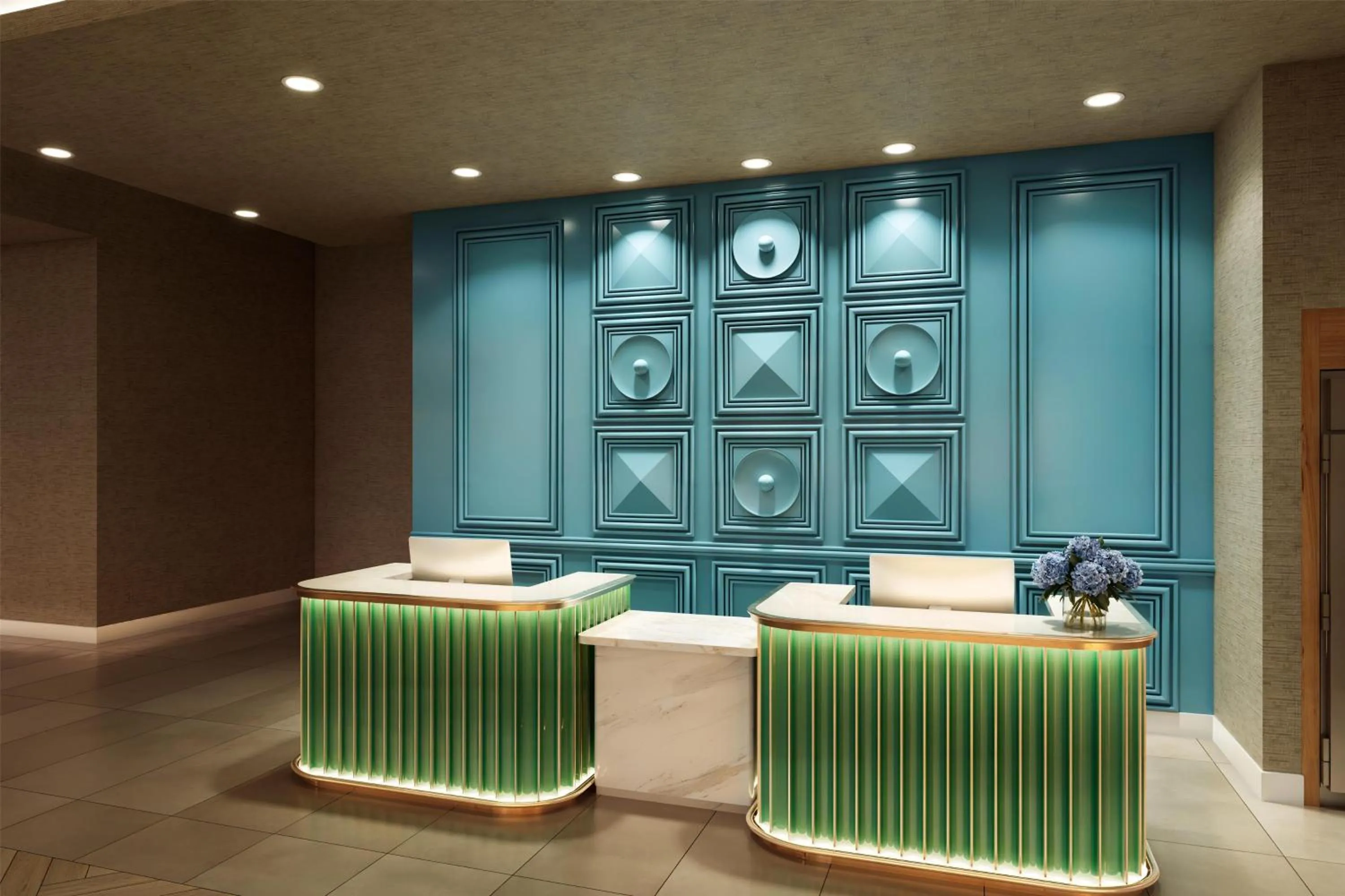 Lobby or reception in Tempo By Hilton Nashville Midtown