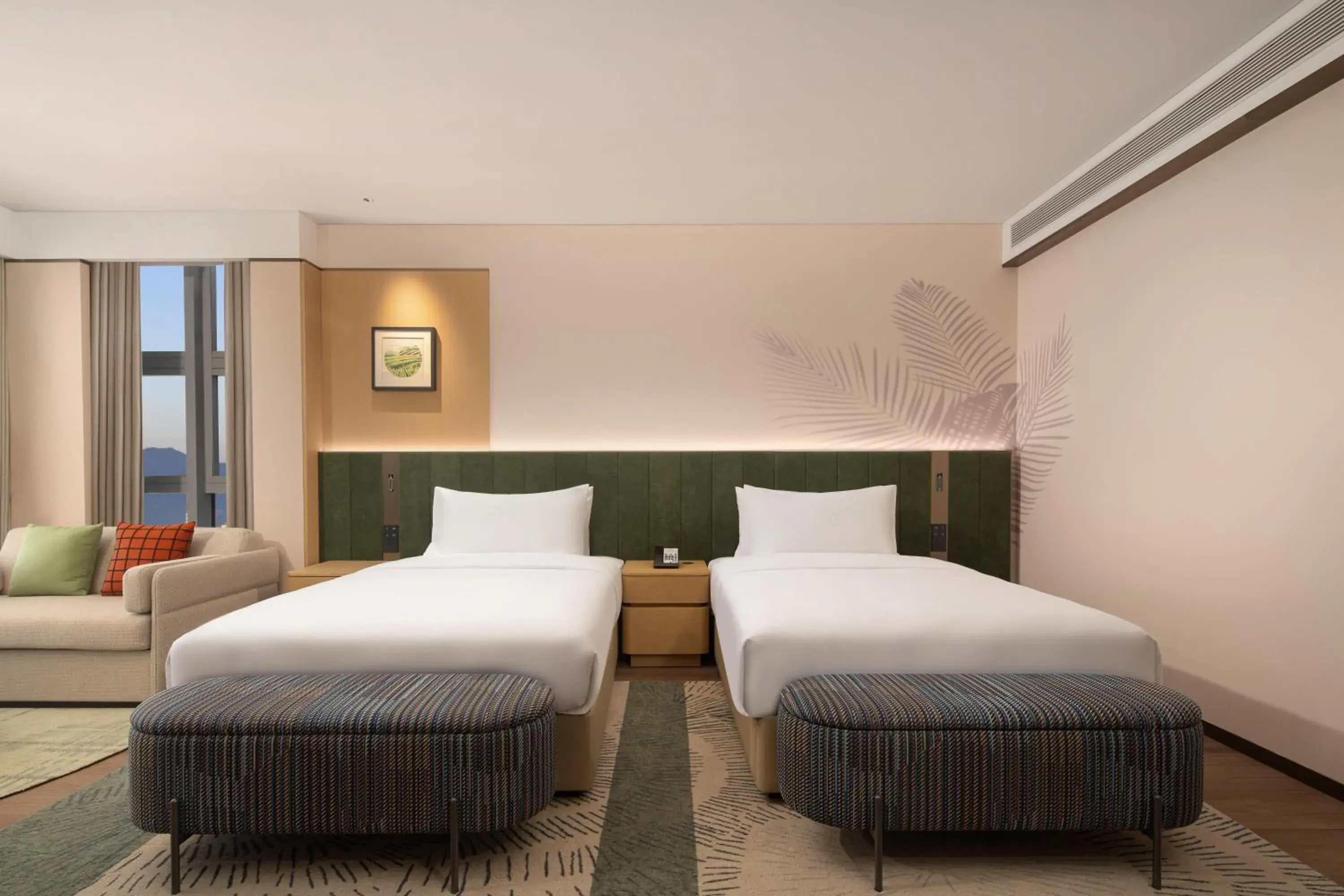 Premium Double Room in Hilton Garden Inn Hangzhou Fuyang Fuchun Premium Double Room in Hilton Garden Inn Hangzhou Fuyang Fuchun