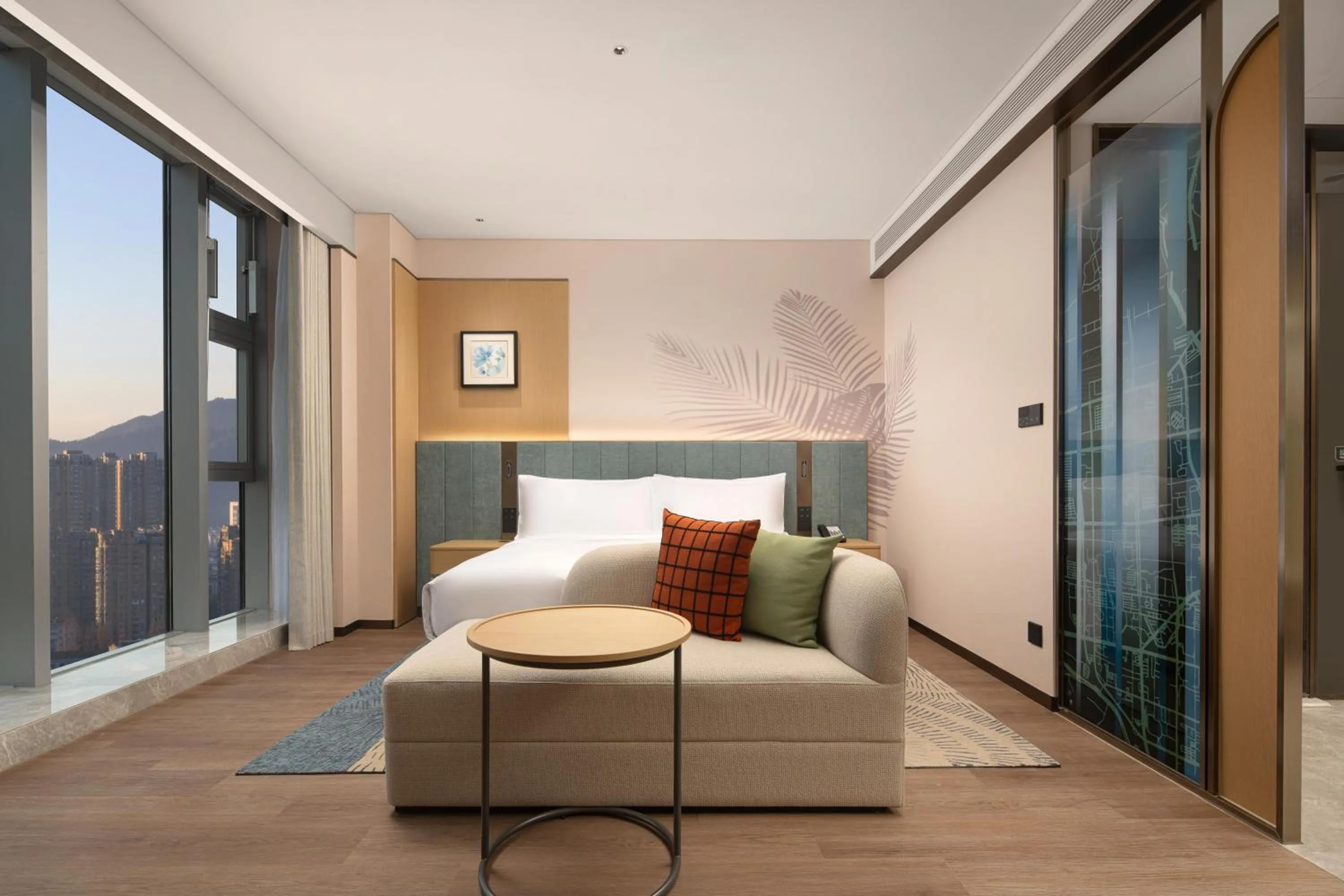 Bed in Hilton Garden Inn Hangzhou Fuyang Fuchun