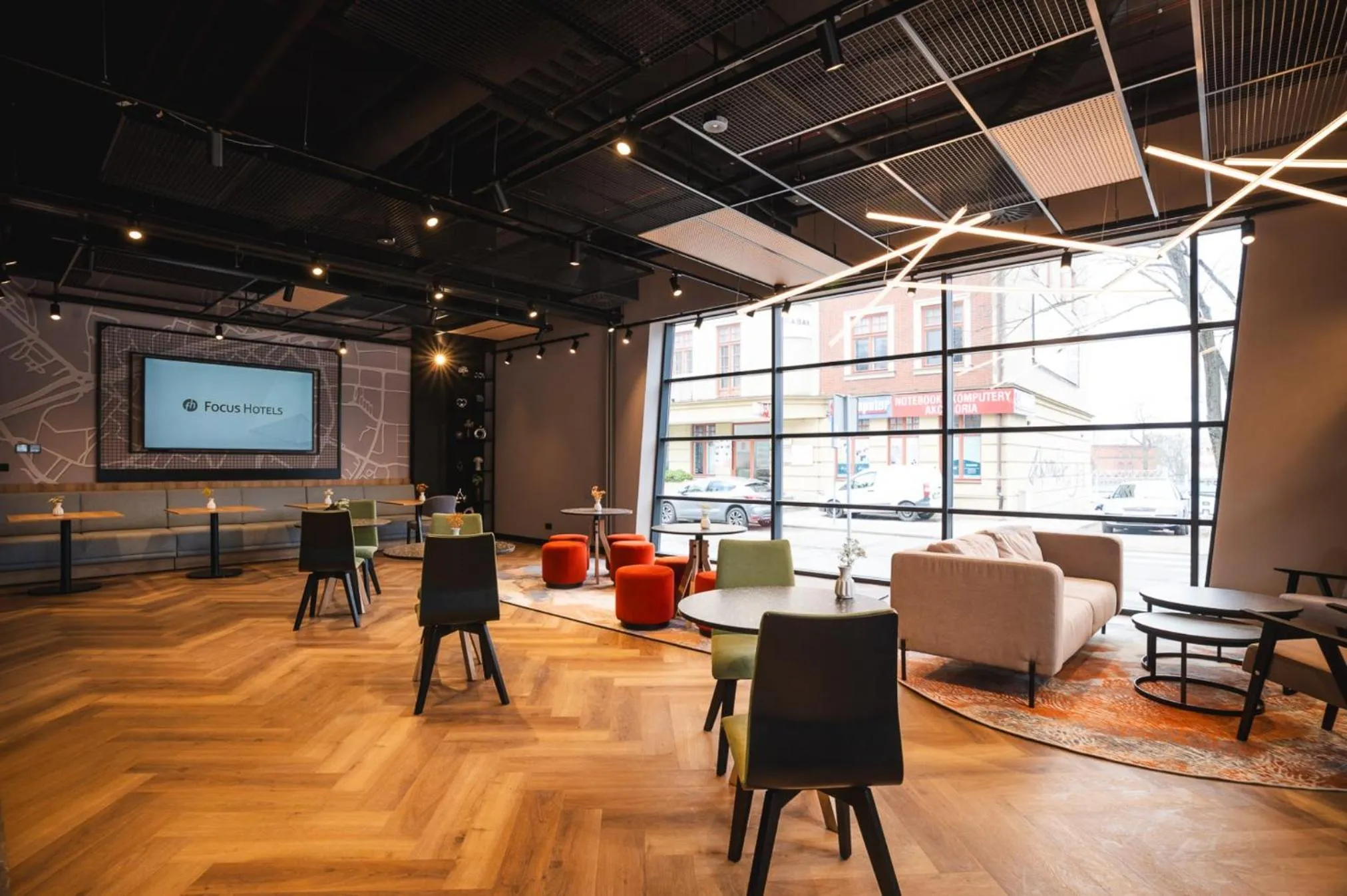 Lobby or reception in Focus Hotel Premium Olsztyn