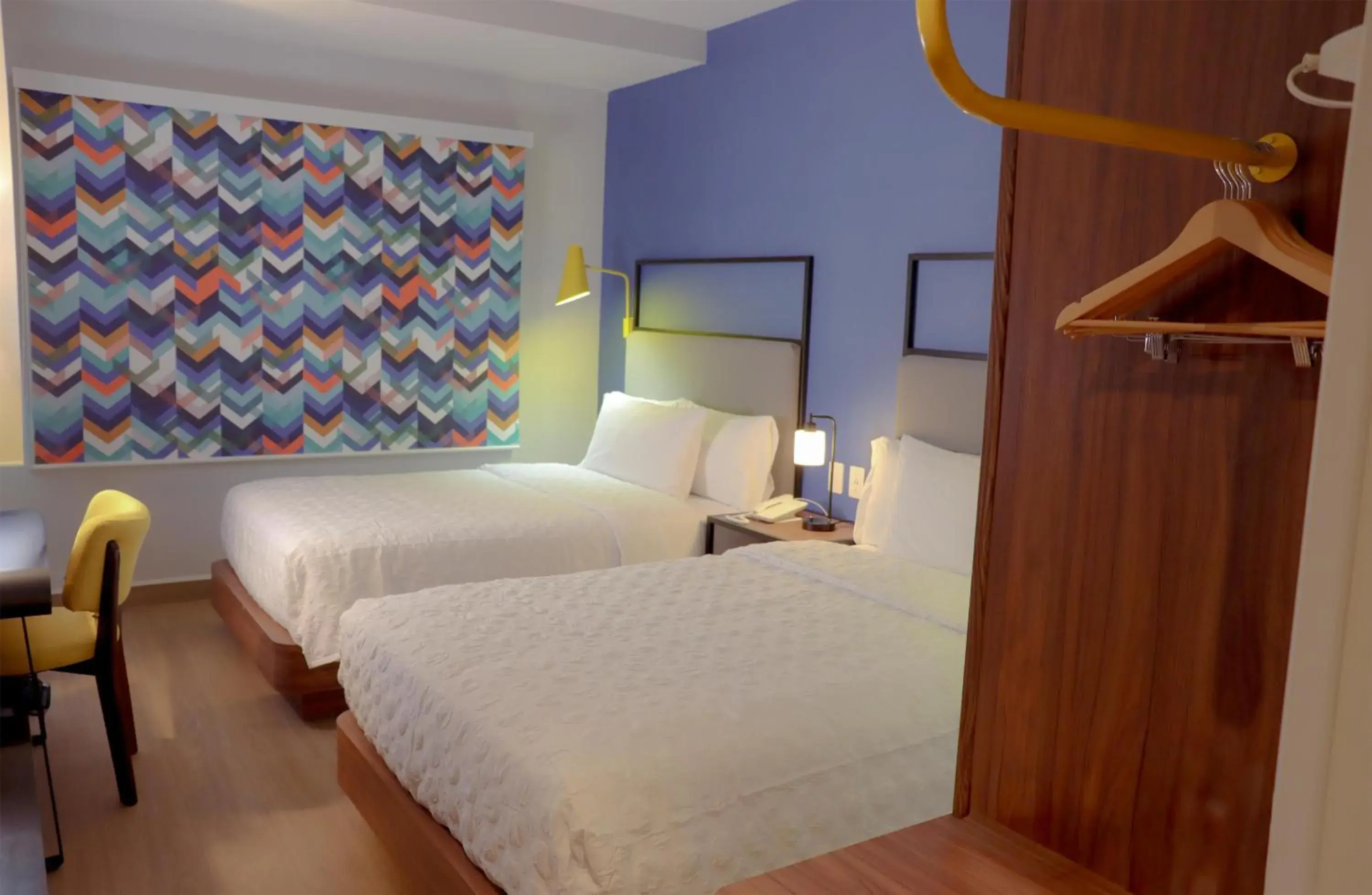 Queen Room with Two Queen Beds and Walk-In Shower in Tru By Hilton Puebla Angelopolis Queen Room with Two Queen Beds and Walk-In Shower in Tru By Hilton Puebla Angelopolis