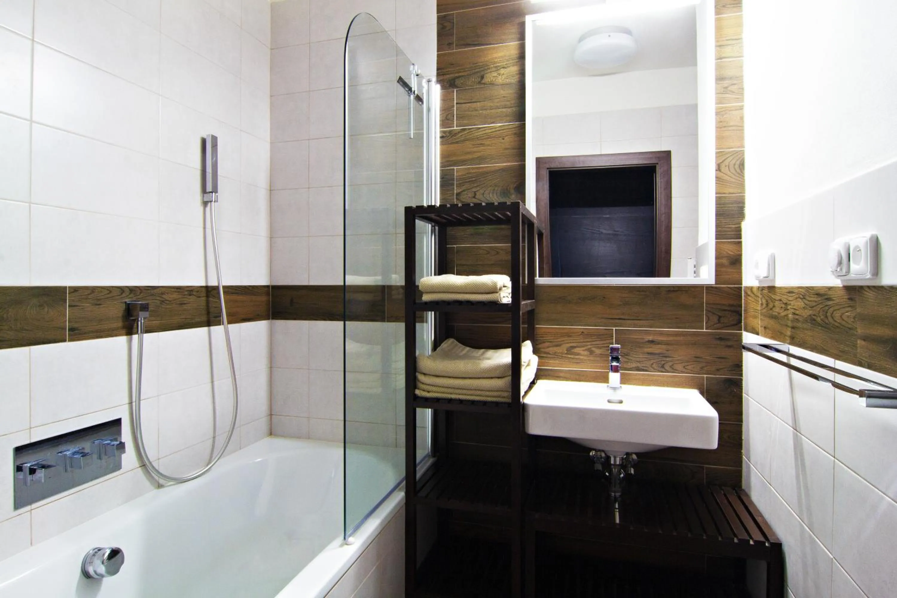 Bathroom in Apartmány Chata Švadlenka