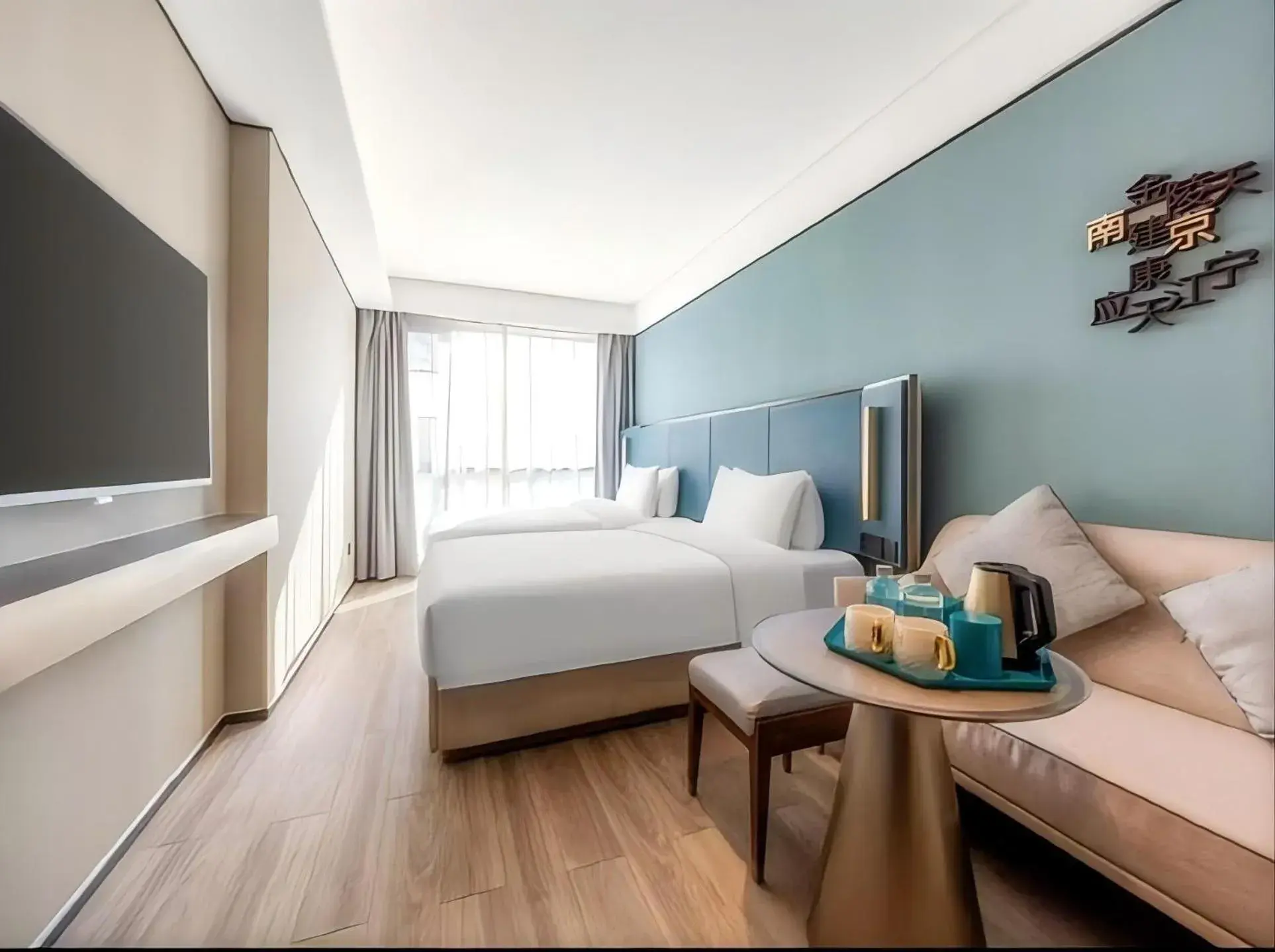 Superior Twin Room in Manxin Hotel Nanjing Confucius Temple Superior Twin Room in Manxin Hotel Nanjing Confucius Temple