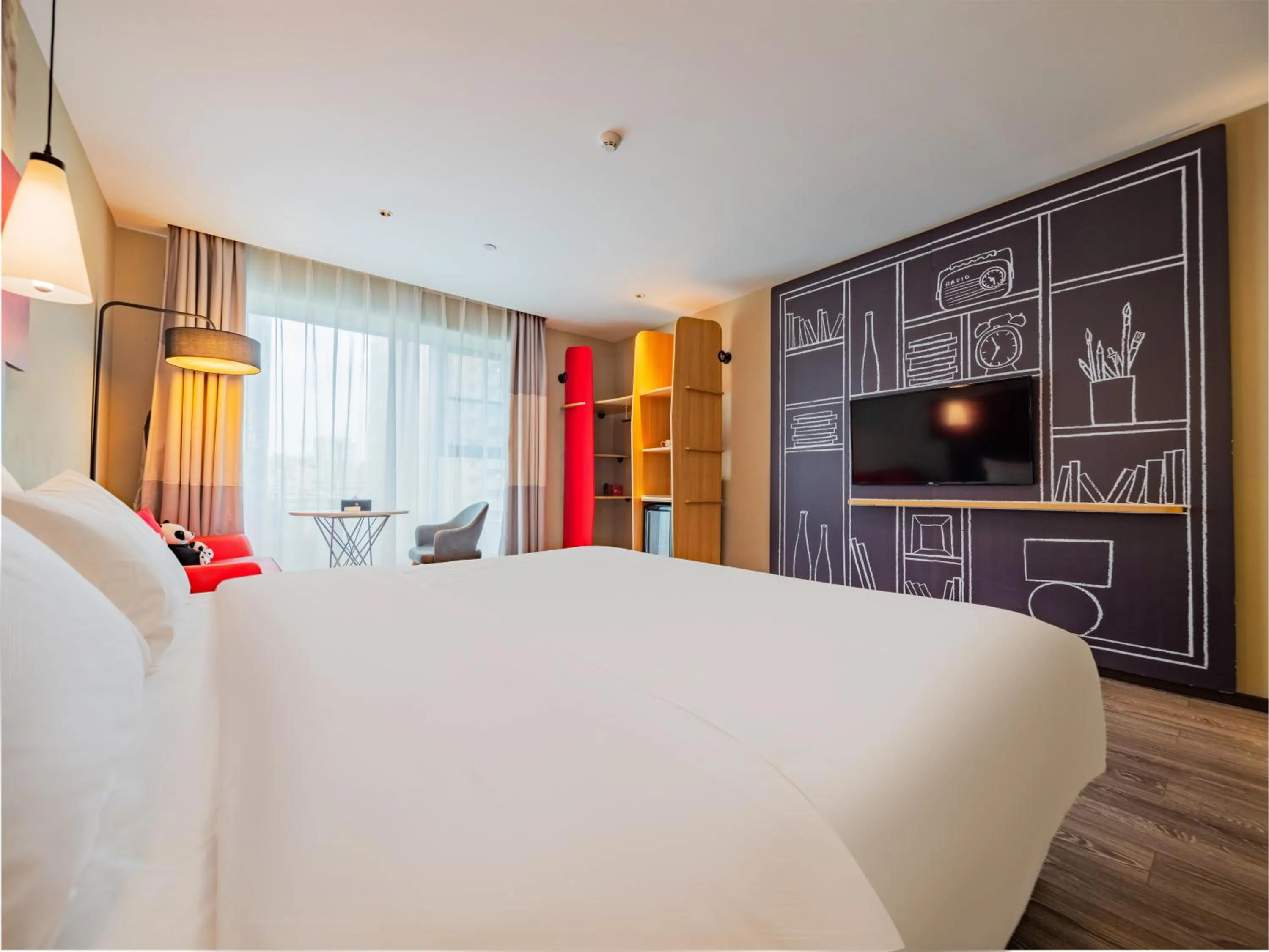 Bed in Ibis Chengdu Taikoo Li Chunxi Road