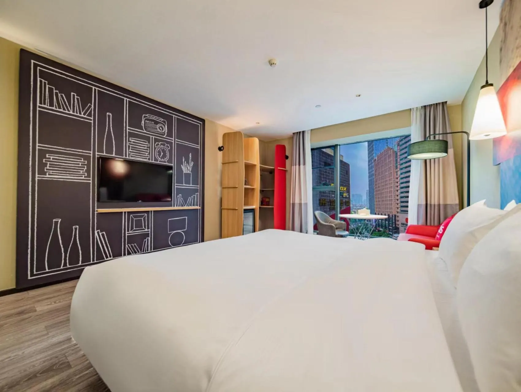 Bed in Ibis Chengdu Taikoo Li Chunxi Road