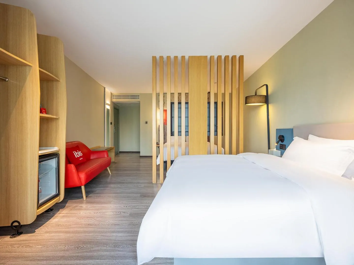 Bed in Ibis Chengdu Taikoo Li Chunxi Road