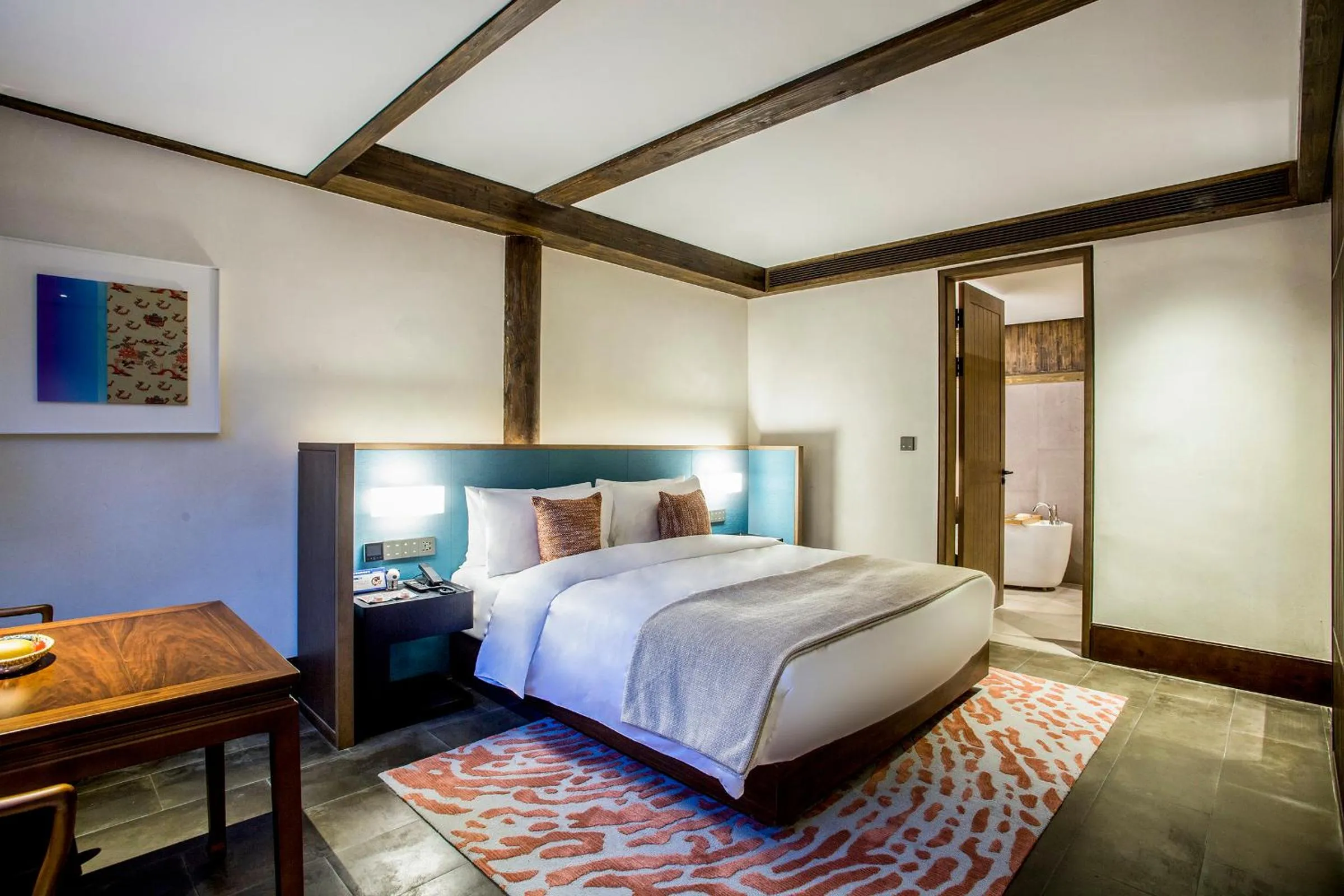 Bed in Blossom Hill Nanjing Laomendong - Zhuqueli