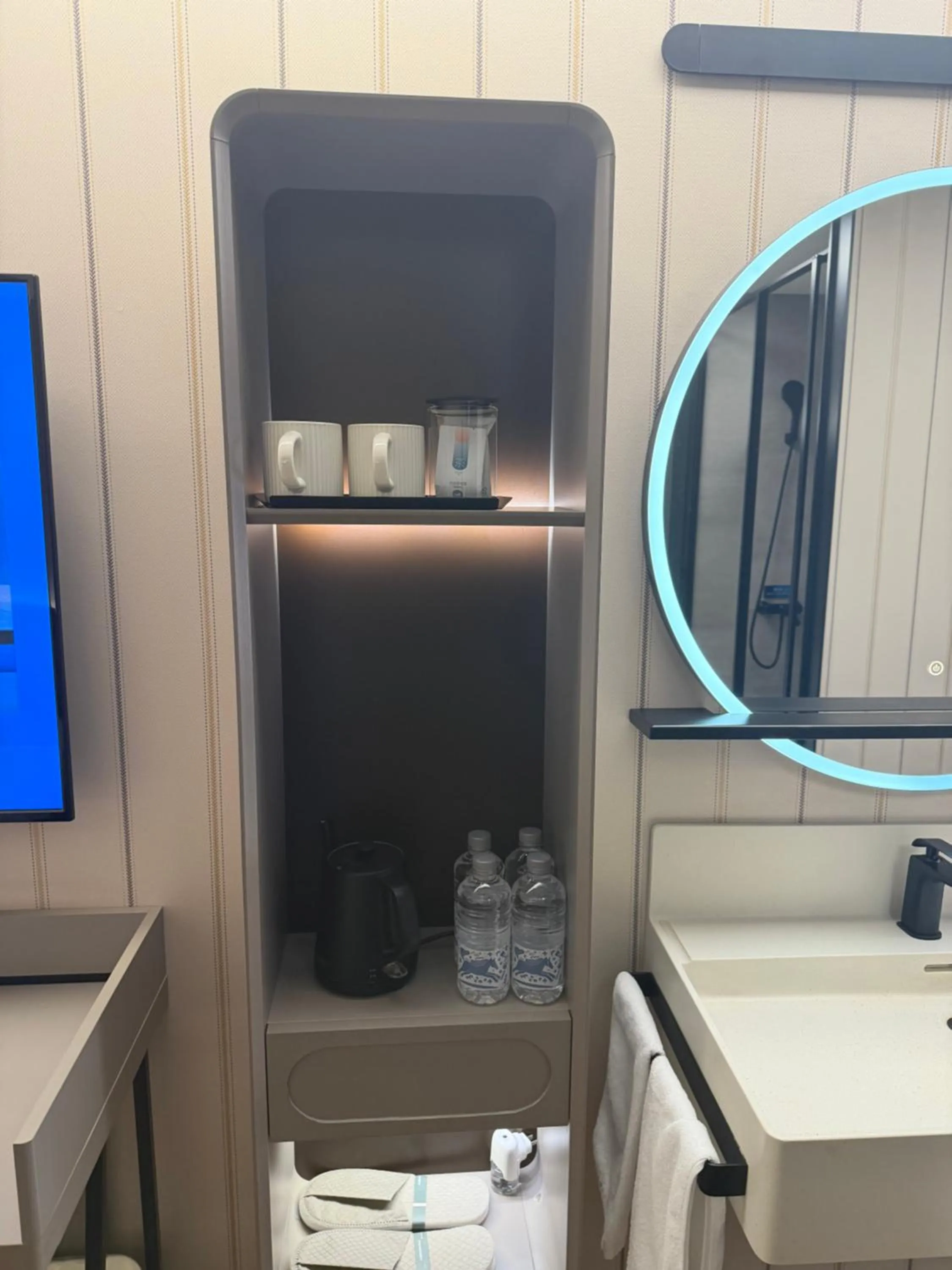 Bathroom in Hanting Hotel Suzhou Guanqian Street Chayuanchang Metro Station