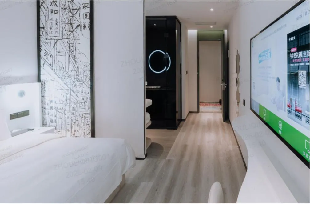 Bed in Ibis Styles Shanghai Hongqiao Gubei