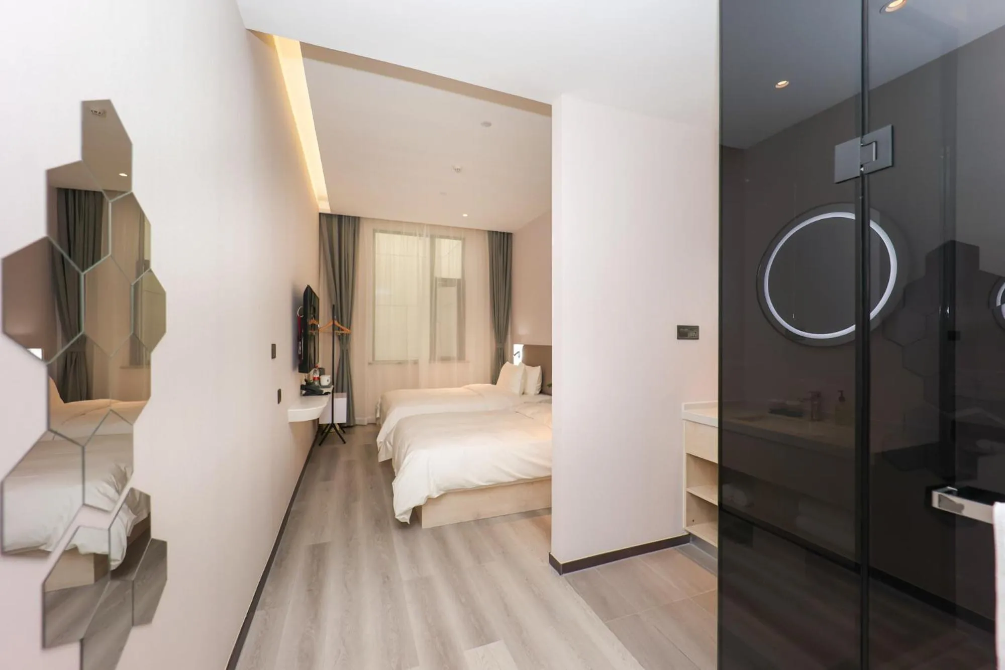 Bed in Ibis Styles Shanghai Hongqiao Gubei