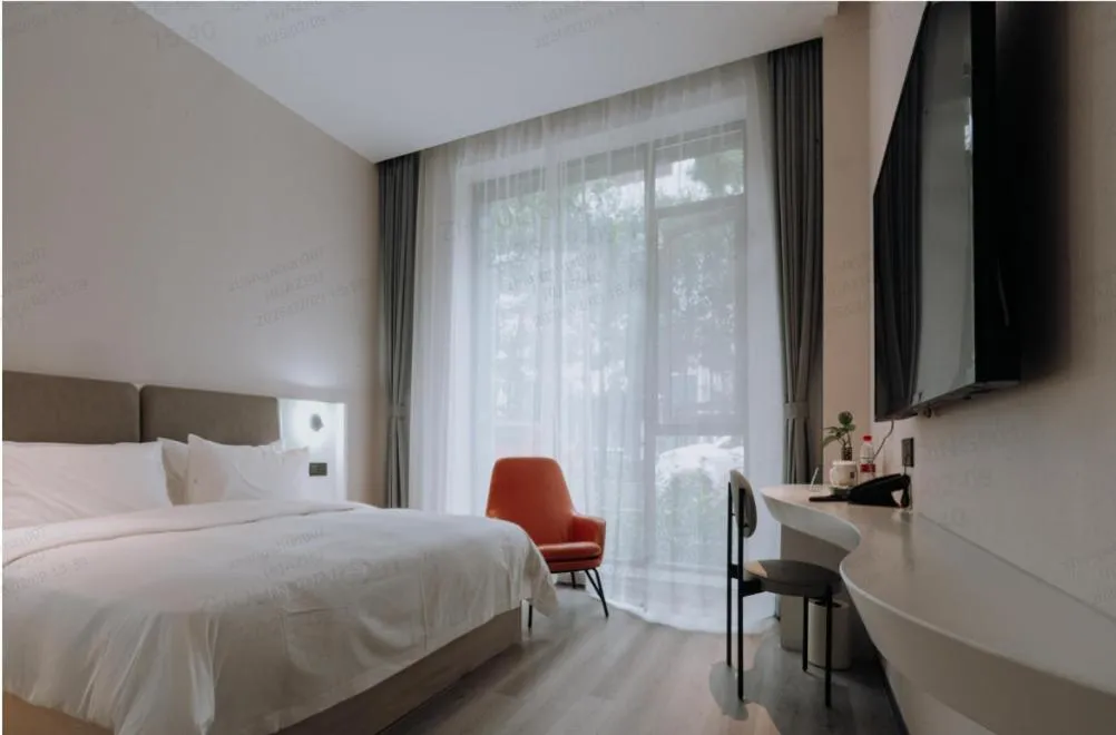 Bed in Ibis Styles Shanghai Hongqiao Gubei