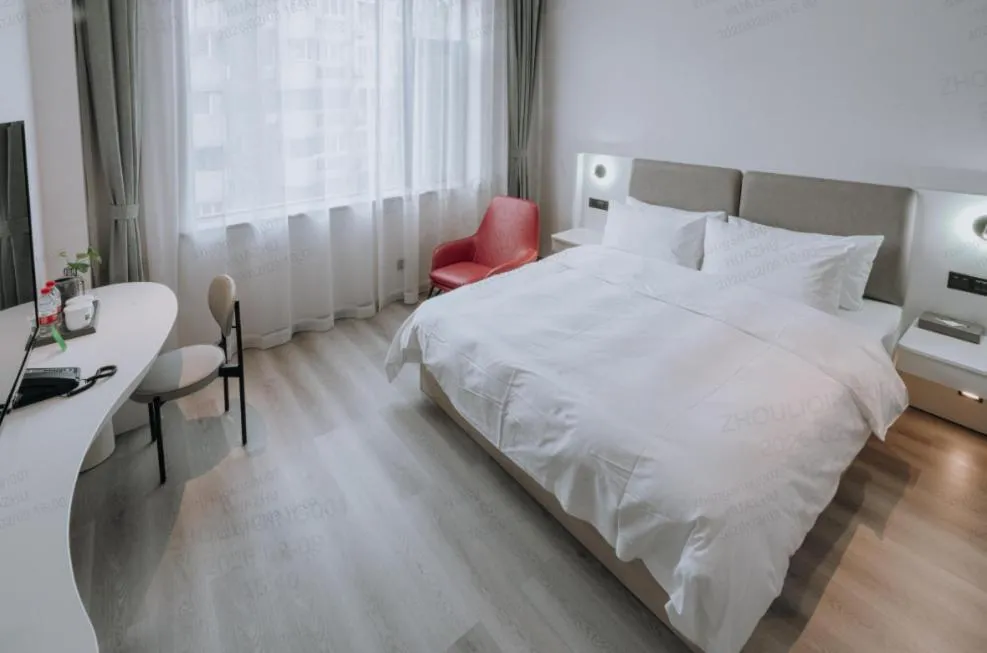 Bed in Ibis Styles Shanghai Hongqiao Gubei