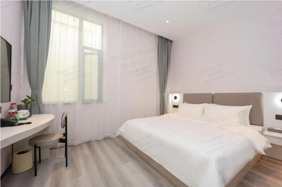 Bed in Ibis Styles Shanghai Hongqiao Gubei