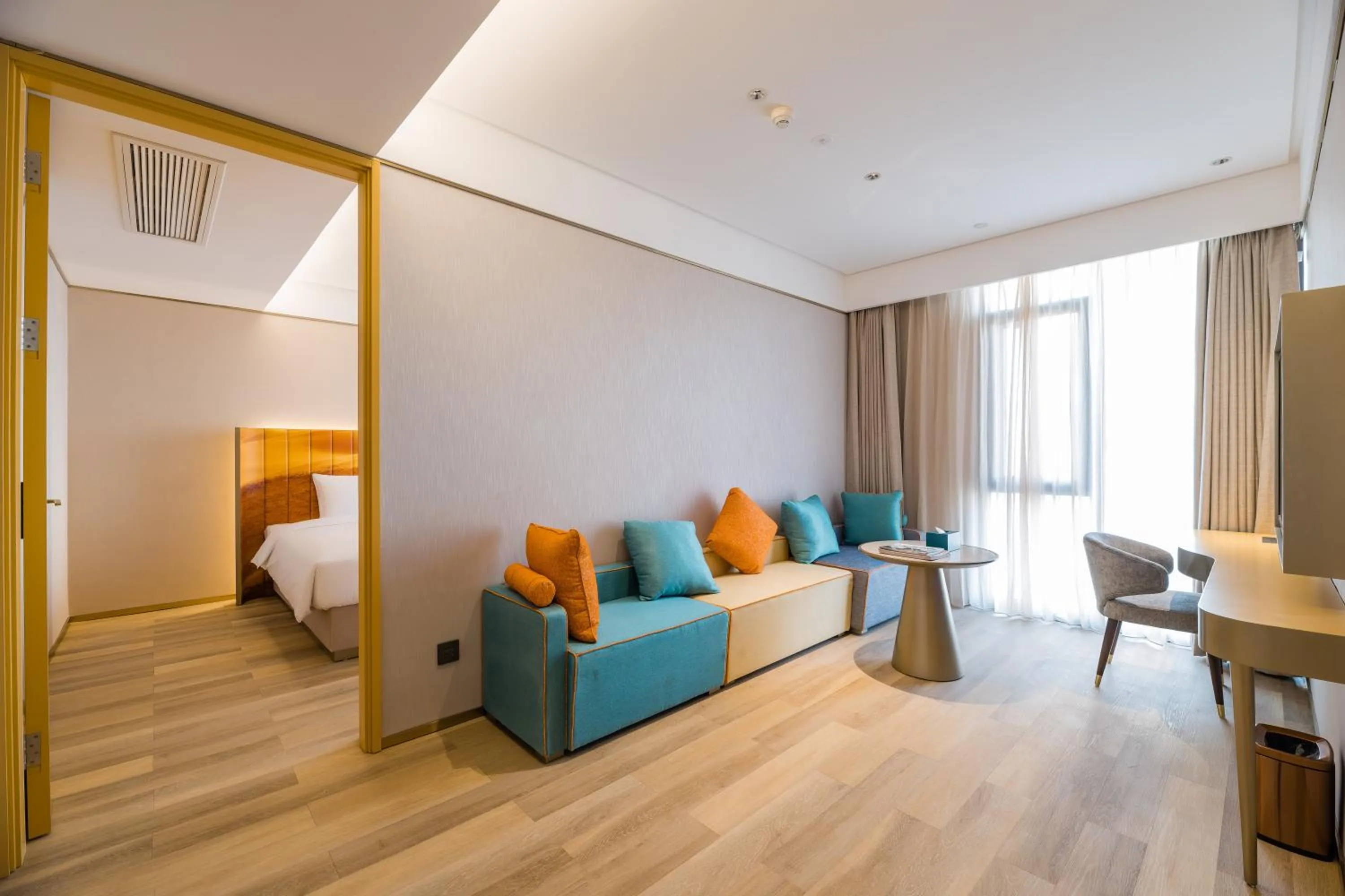 Bed in Manxin Hotel Nanjing Xianlin University Town