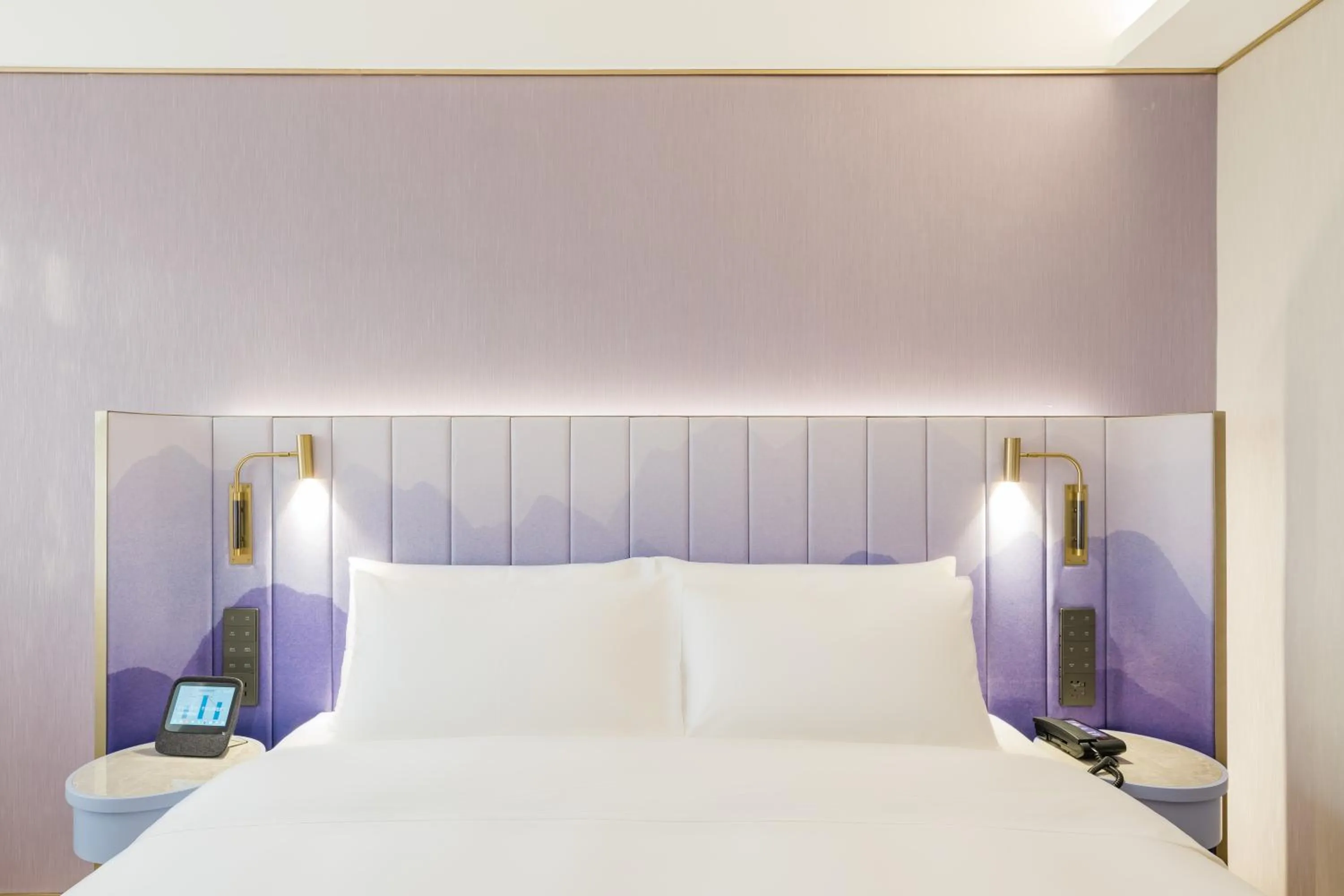 Bed in Manxin Hotel Nanjing Xianlin University Town