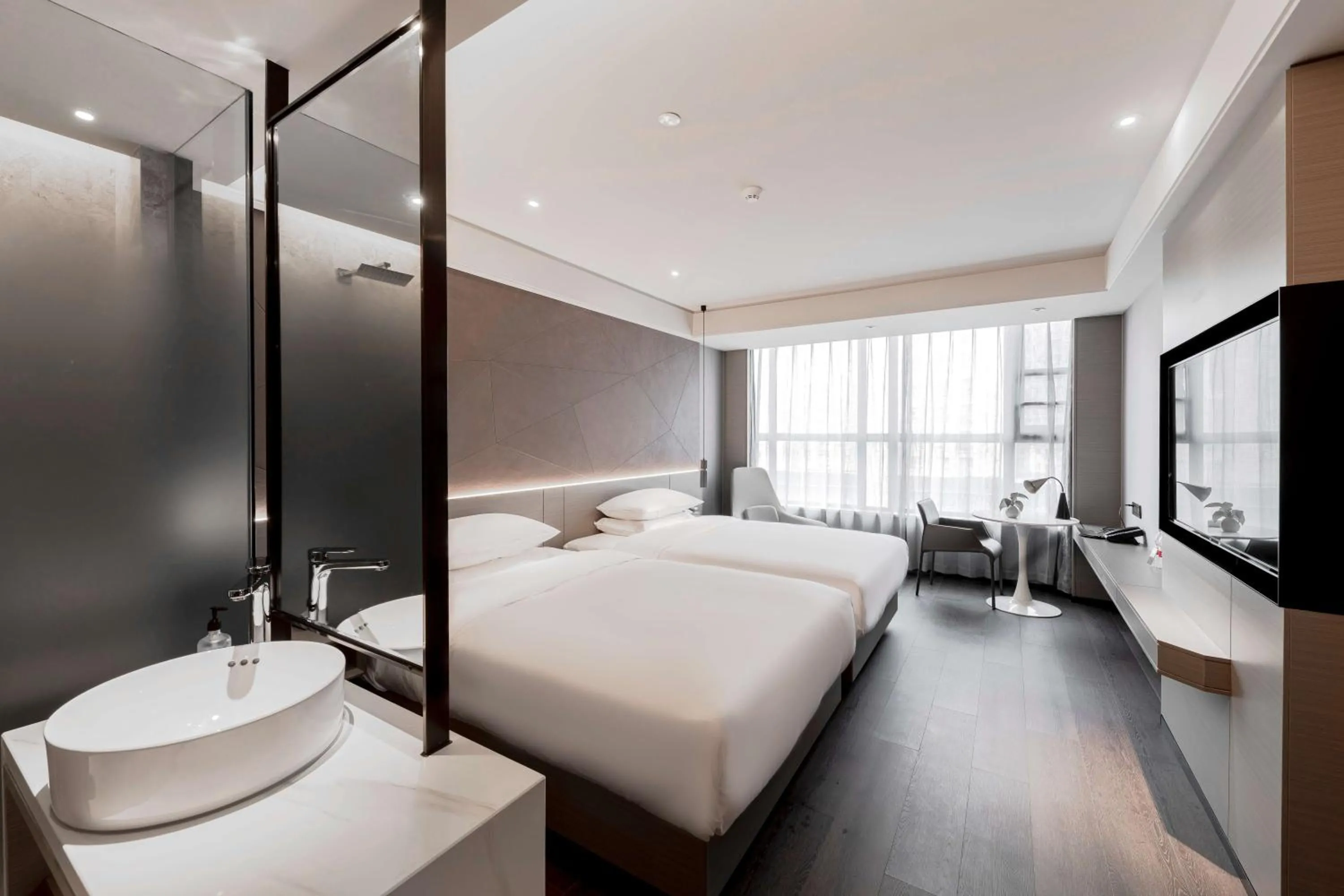 Bed in Ibis Styles Suzhou Hushuguang