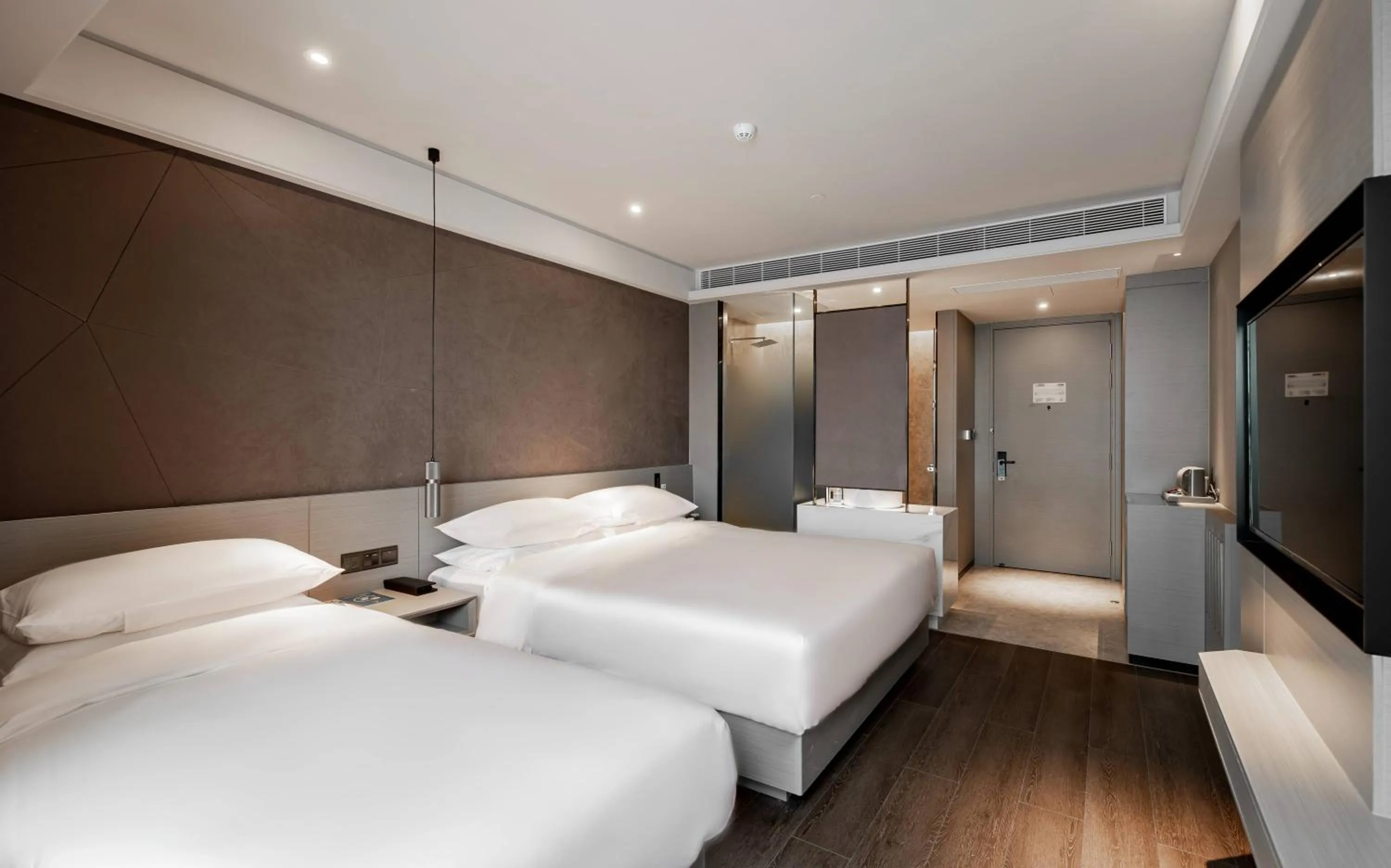 Bed in Ibis Styles Suzhou Hushuguang