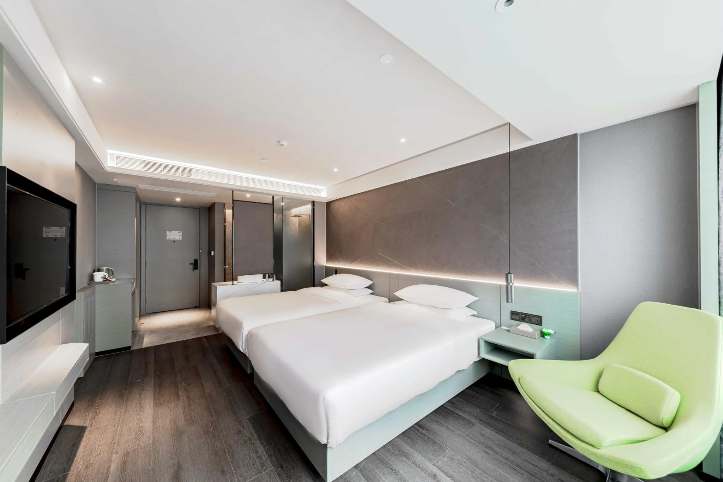 Bed in Ibis Styles Suzhou Hushuguang