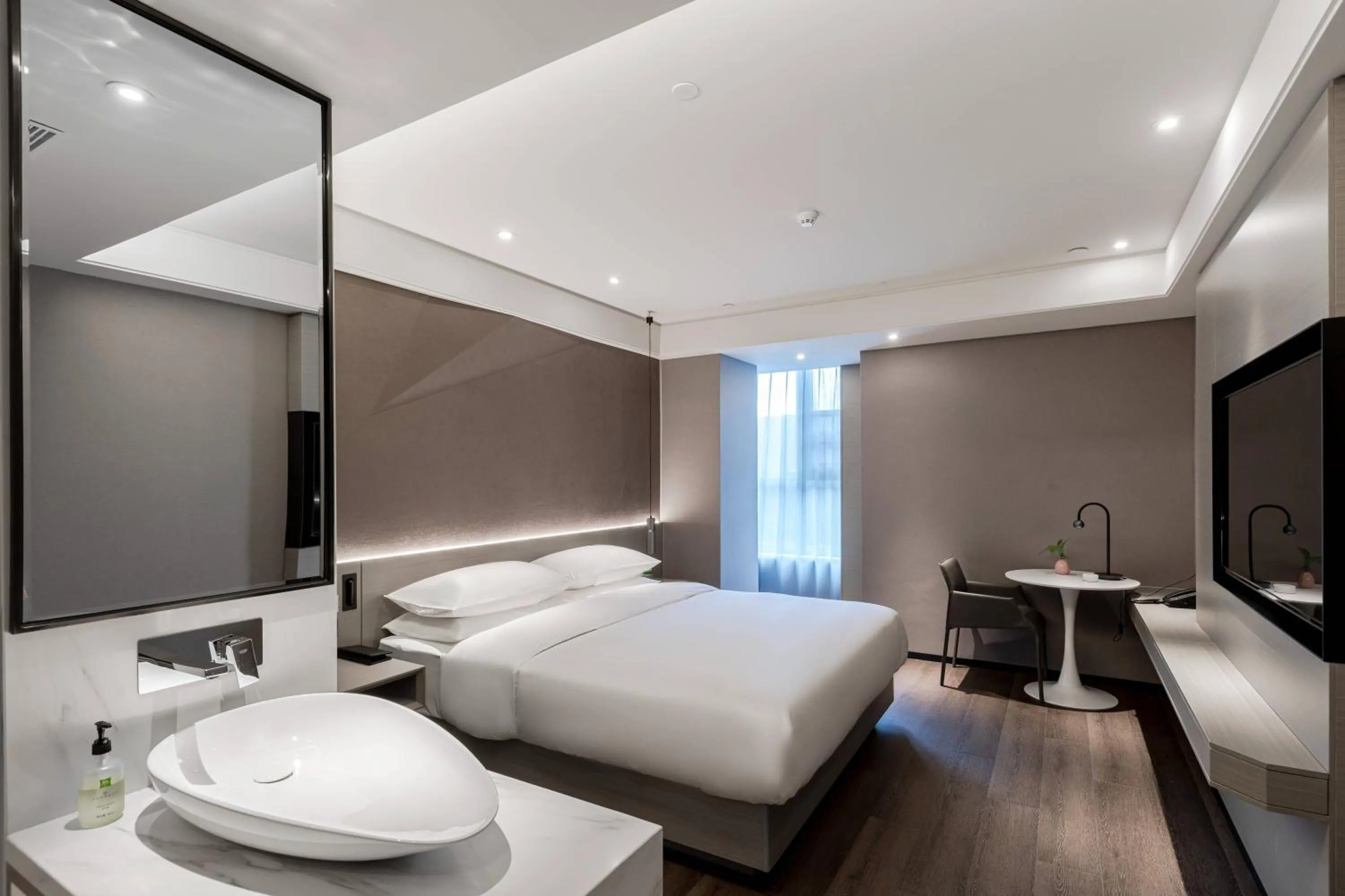Bed in Ibis Styles Suzhou Hushuguang