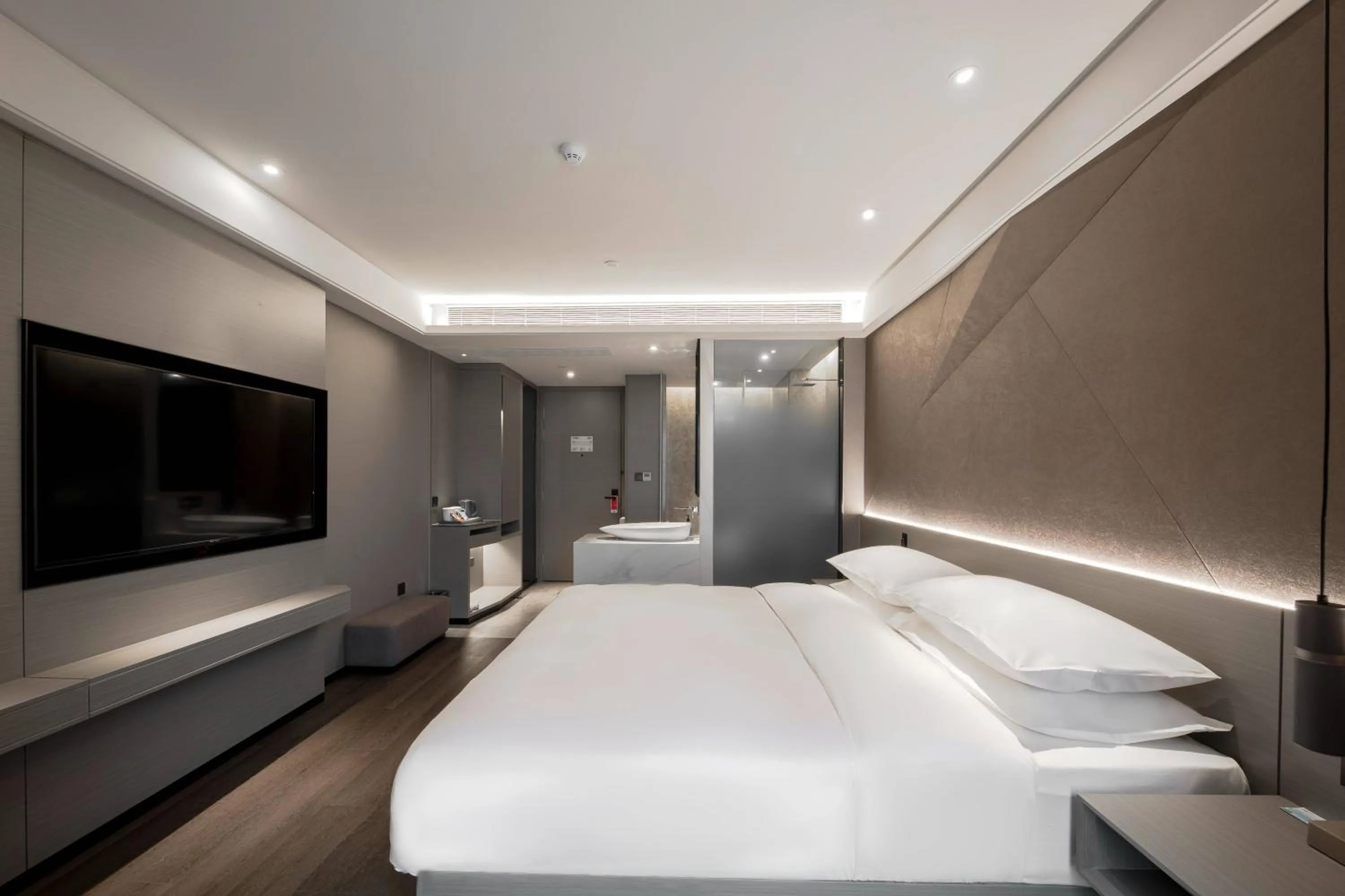 Bed in Ibis Styles Suzhou Hushuguang